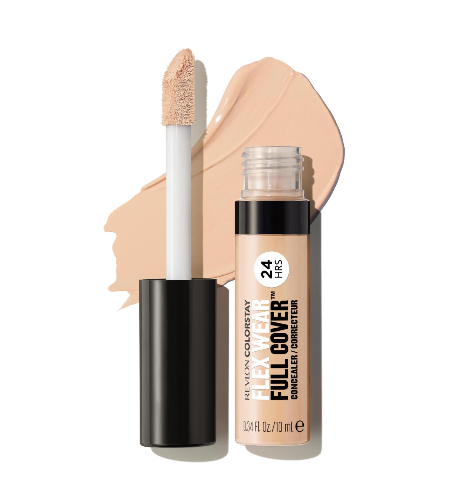 Revlon ColorStay Flex Wear Full Cover Anticernes haute couvrance infus d'acide hyaluronique et de vitamine E texture flexible et longue tenue 015 Light 10ml. N 015 Light - Buy Online on GoSupps.com