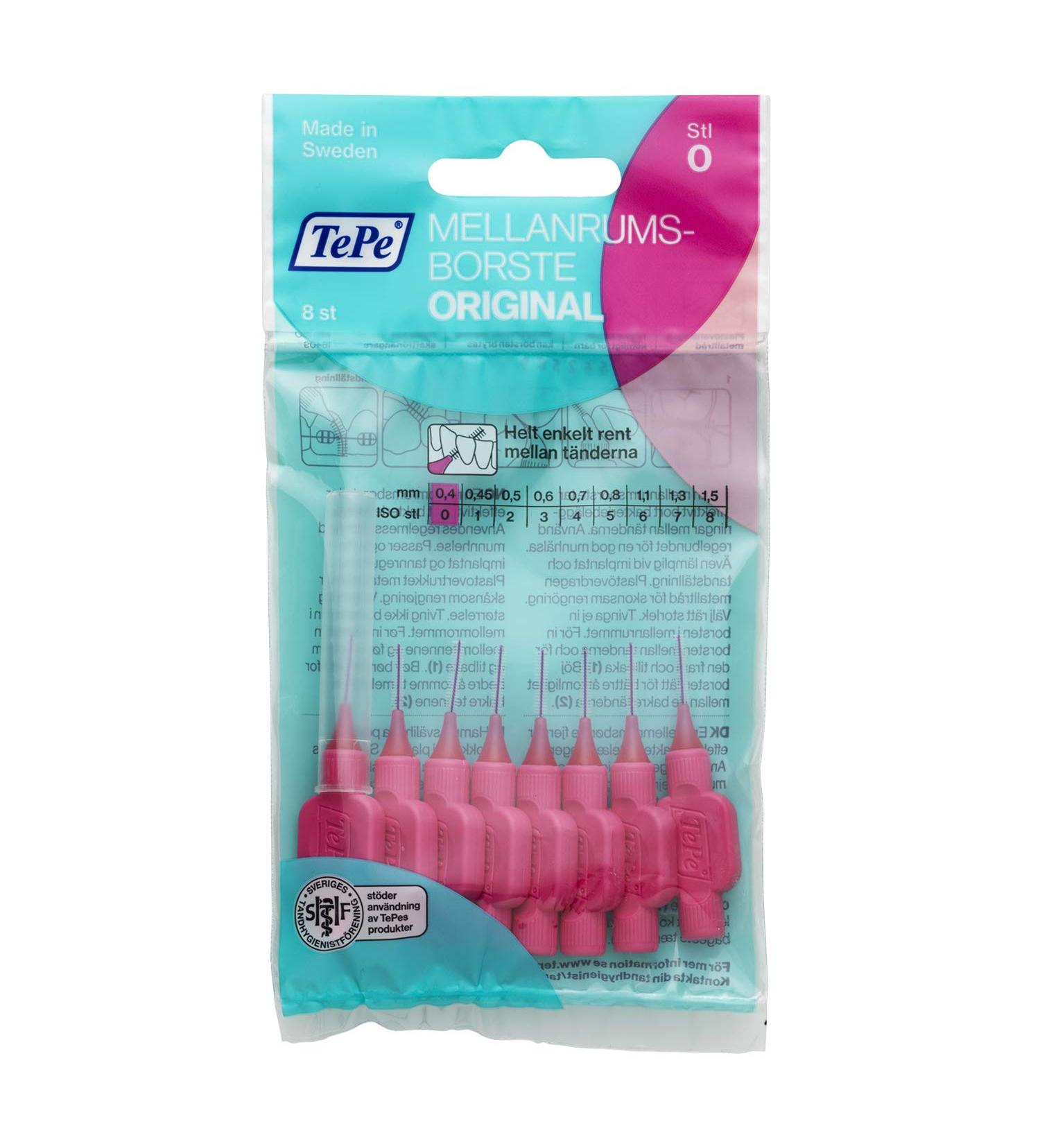 Tepe Pink G2 Fine 0.4 mm Toothbrush - 8 Pieces Pack | International Shipping Available - Buy Online on GoSupps.com
