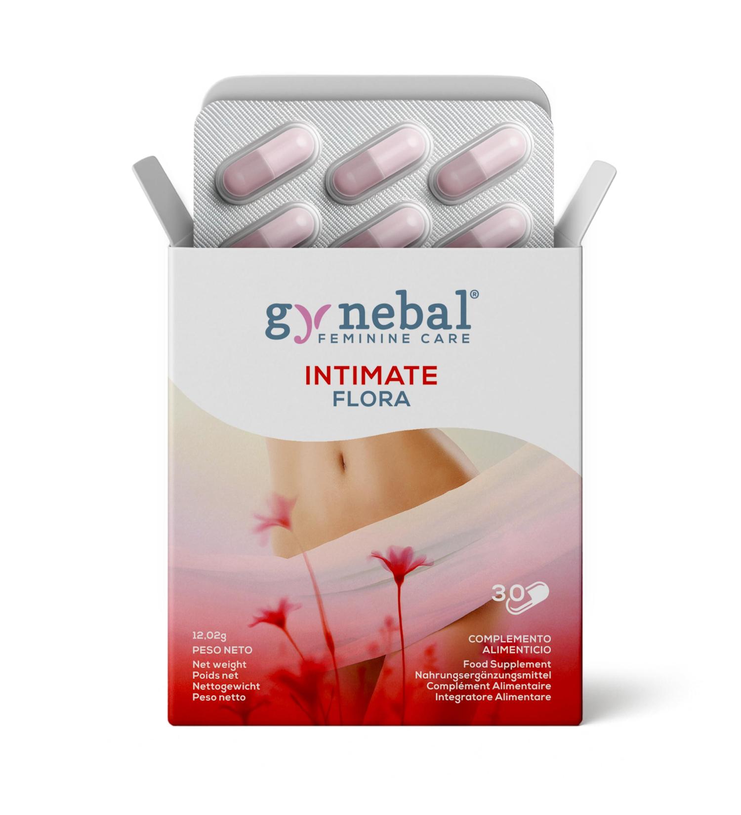 GYNEBAL Probiotiques Femme pour la Flore Intime Protection Vaginale Aide Pr venir les Infections Lactobacillus Rhamnosus & Acidophilus 30 G lules - Buy Online on GoSupps.com