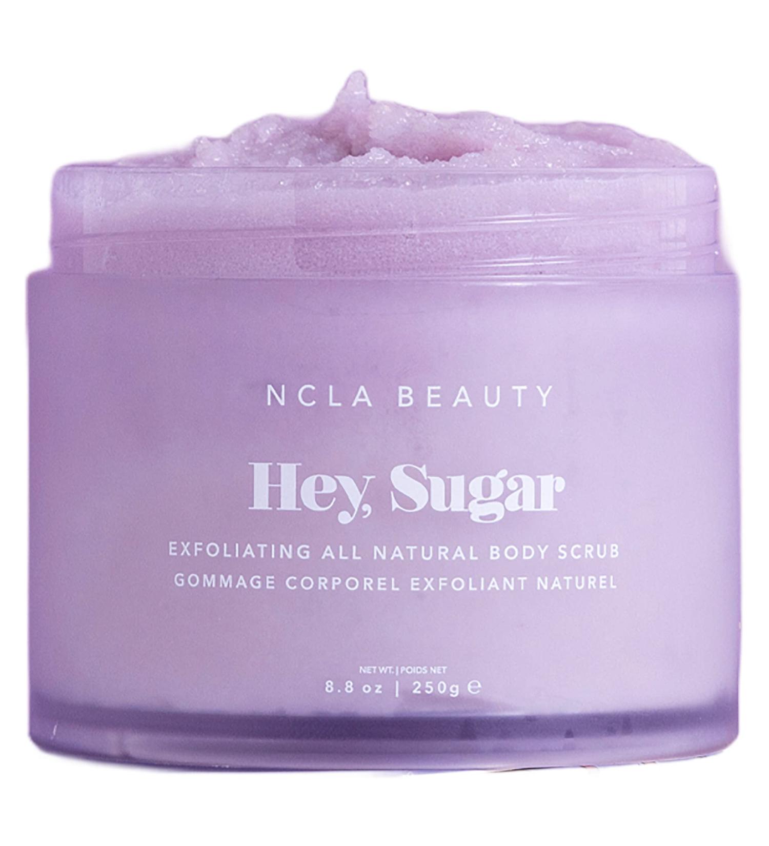 NCLA Hey Sugar Natural Body Scrub - Birthday Cake | Clean, Natural, Non-Toxic Beauty - Buy Online on GoSupps.com
