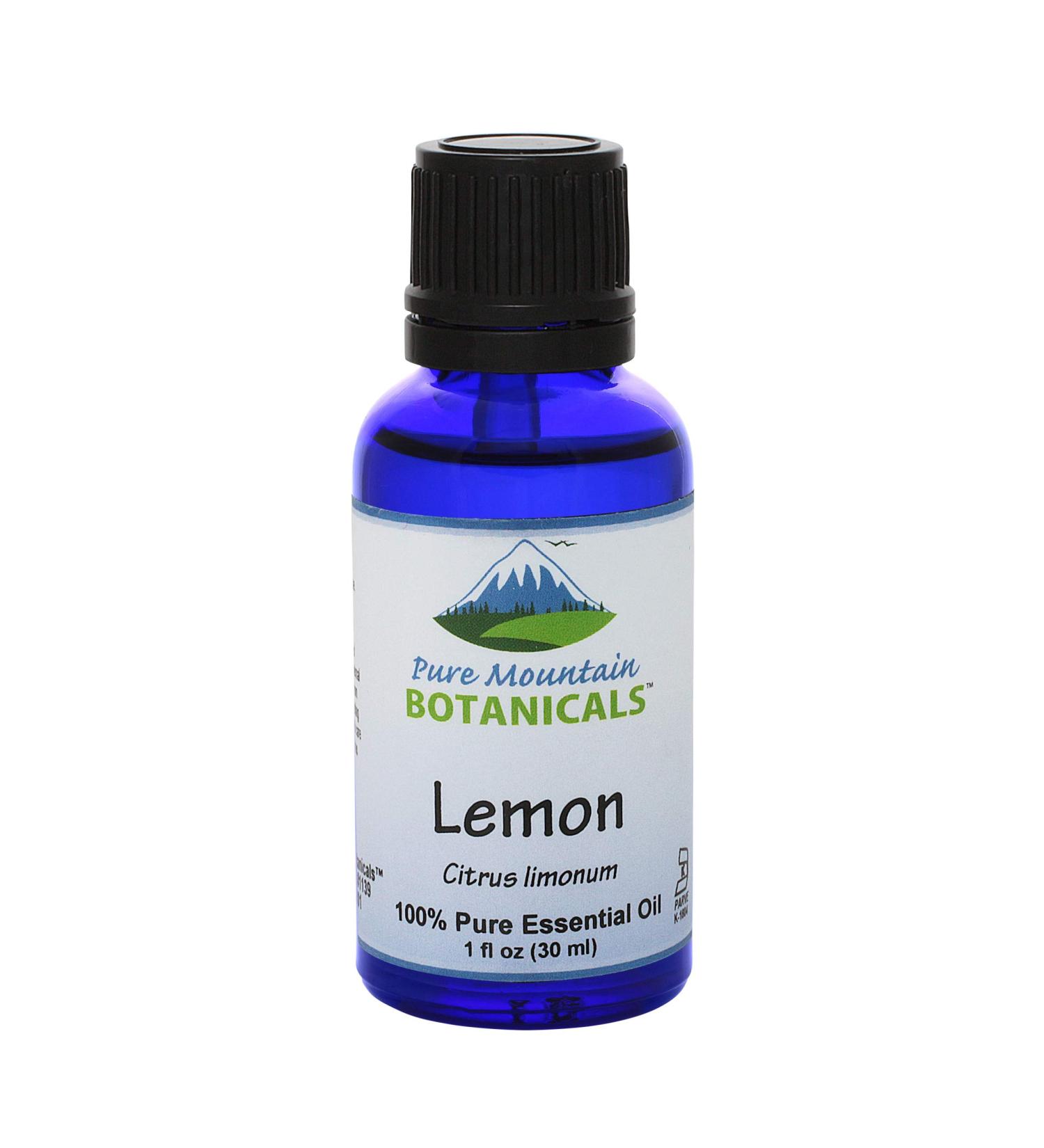 Lemon Essential Oil - 100% Pure Natural & Kosher Certified Citrus Limonum - 1 oz (30 ml) Bottle - Buy Online on GoSupps.com