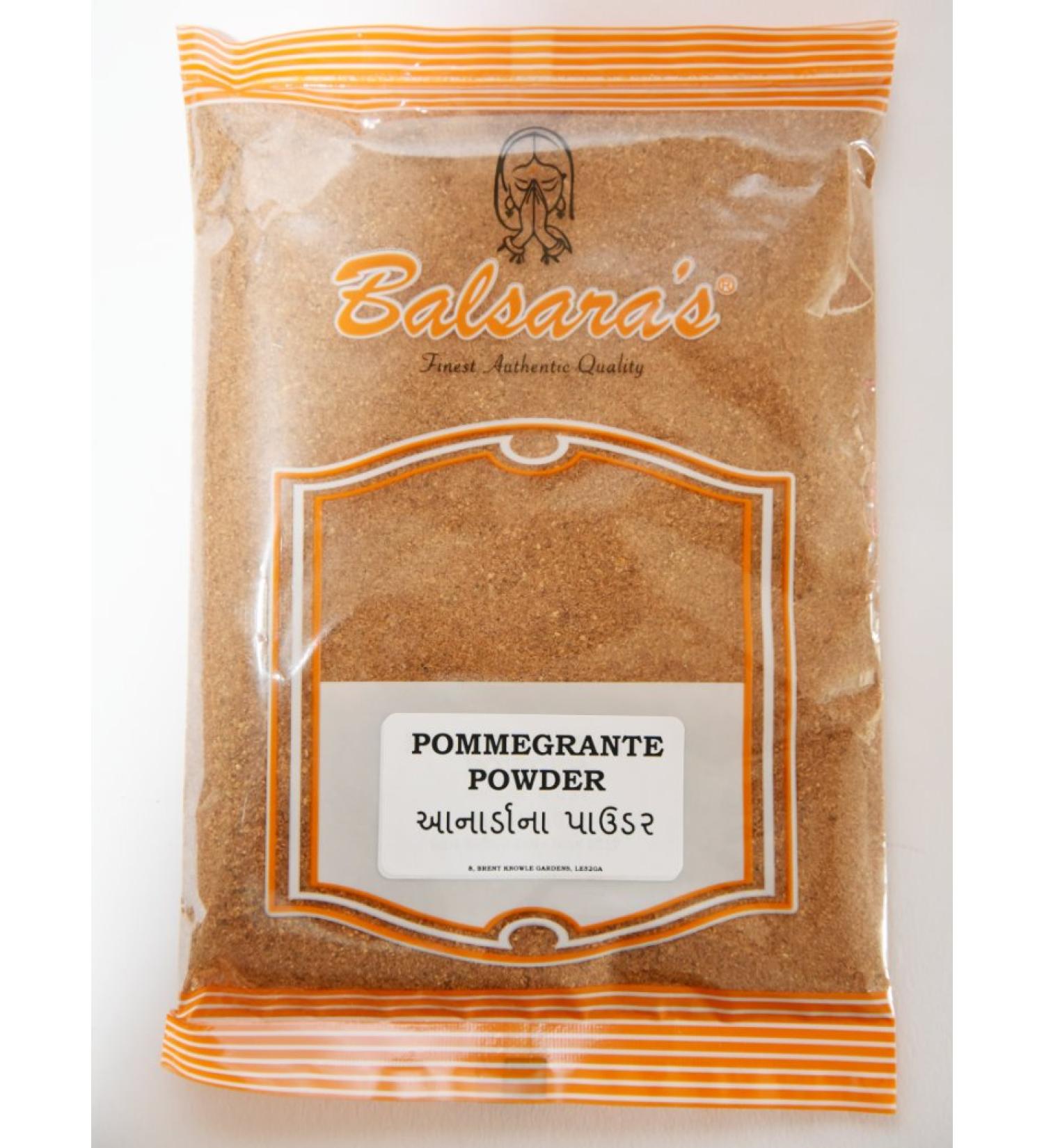 Balsara's 250g | Dried Pomegranate Powder **Free UK Post** ANARDANA Anti-Oxidant Ground Tart Fruit & Vitamin C Spice Food Seasoning