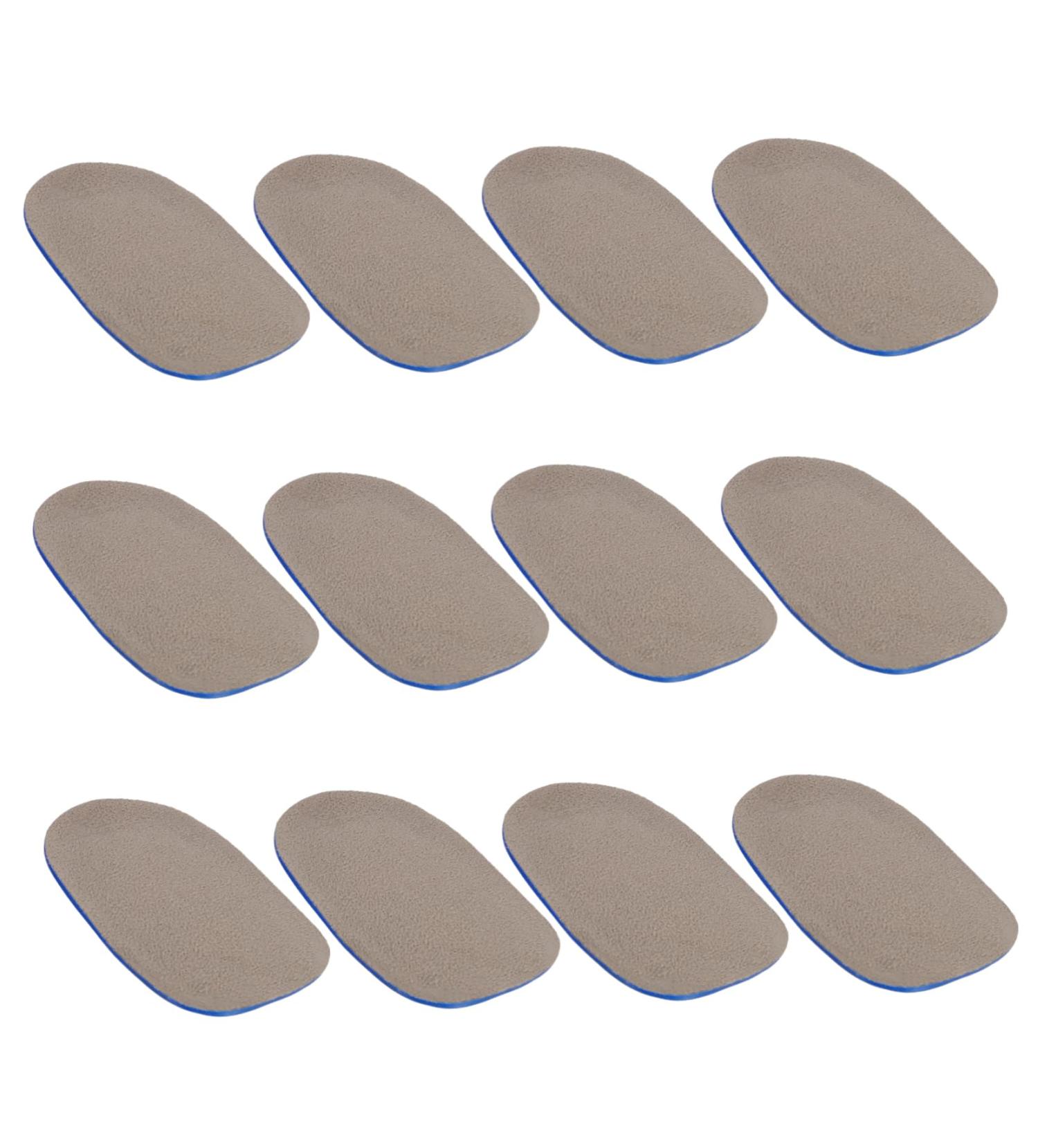 FRCOLOR Gel Insole Arch Support Inserts - 6 Pairs Heel Lift Cushion Essential Oil Diffuser Sweat Prevention - Silicone Heel Pads for Sports Shoes (12.5x7.5x2cm) - International Shipping - Buy Online on GoSupps.com