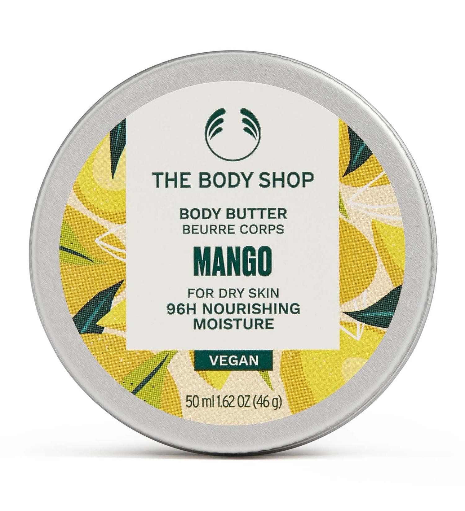 The Body Shop Mango Body Butter - Nourishing Cream for Dry Skin - 50ml - Shop Internationally - Buy Online on GoSupps.com