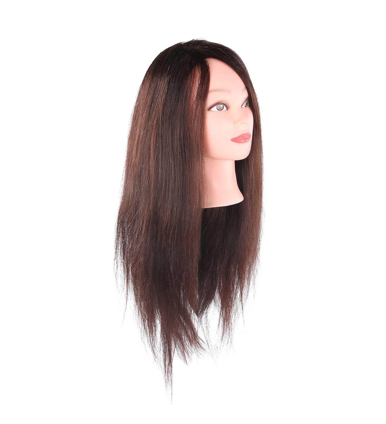 Buy Crazy Sales Doll Head with Hair - 25.6 Inch Hairdressing Training Head for Cosmetology Students | International Shipping - Buy Online on GoSupps.com