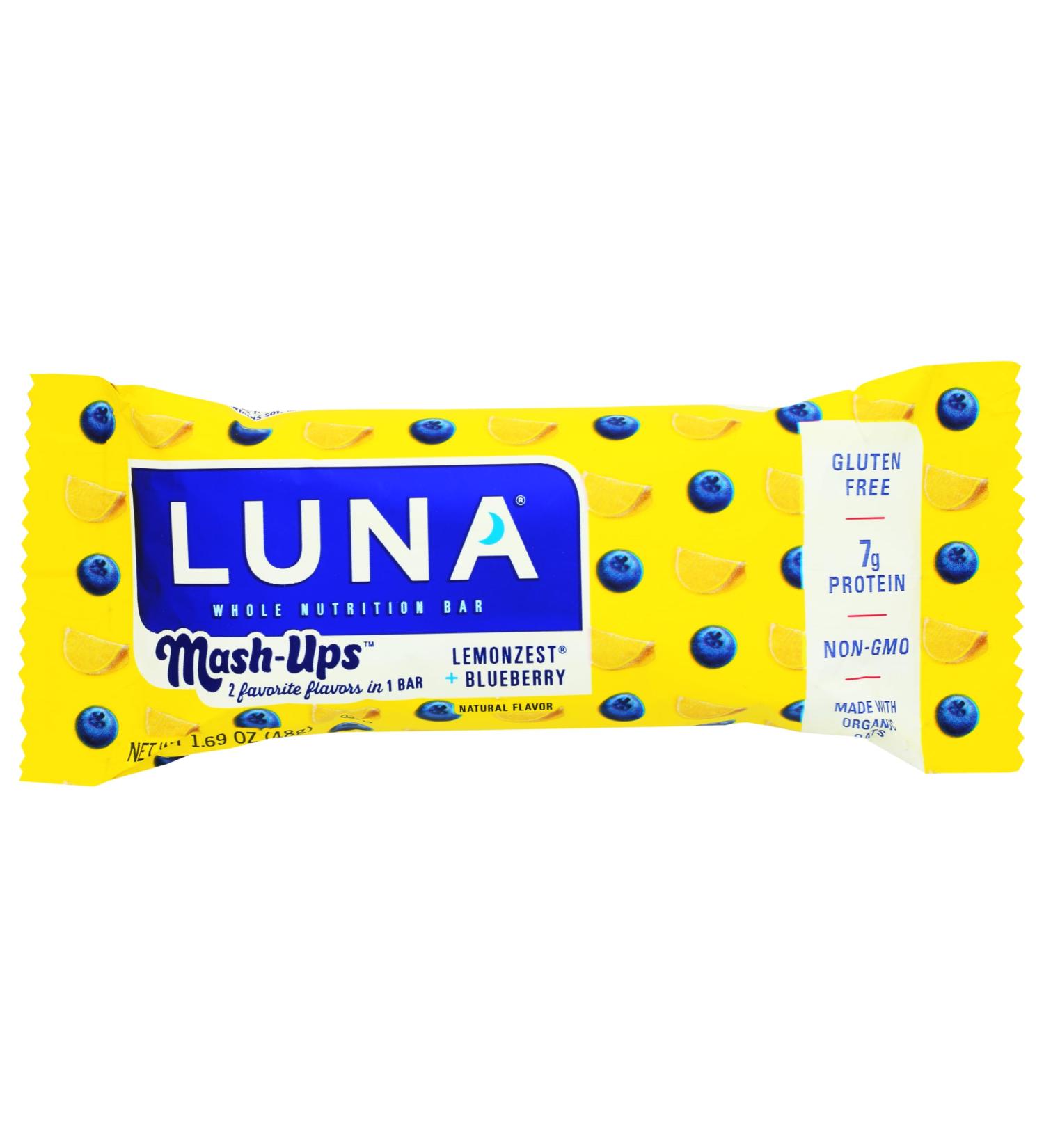 Luna - Bar Mshup Lemon Blubry - Case of 15-1.69 OZ - Buy Online on GoSupps.com
