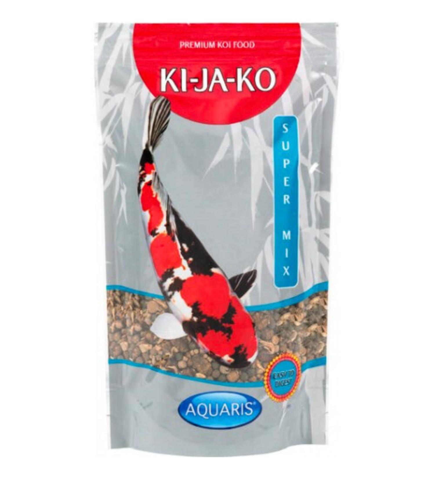 KI-JA-KO Super Mix Premium Wellness Koi Food 1 kg / 6mm with carotenoids and Vitamin E for a healthy immune system - Buy Online on GoSupps.com