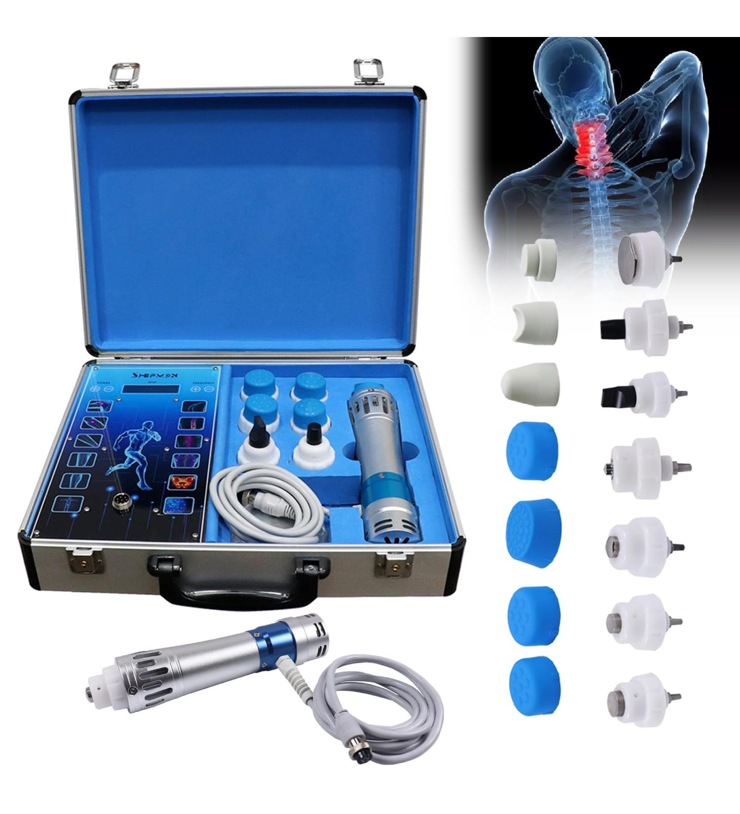 ZIXIAOS Extracorporal Shock Wave Therapy Device for ED Treatment | Physiotherapy for Muscle & Bone Tissue Recovery - Buy Online on GoSupps.com