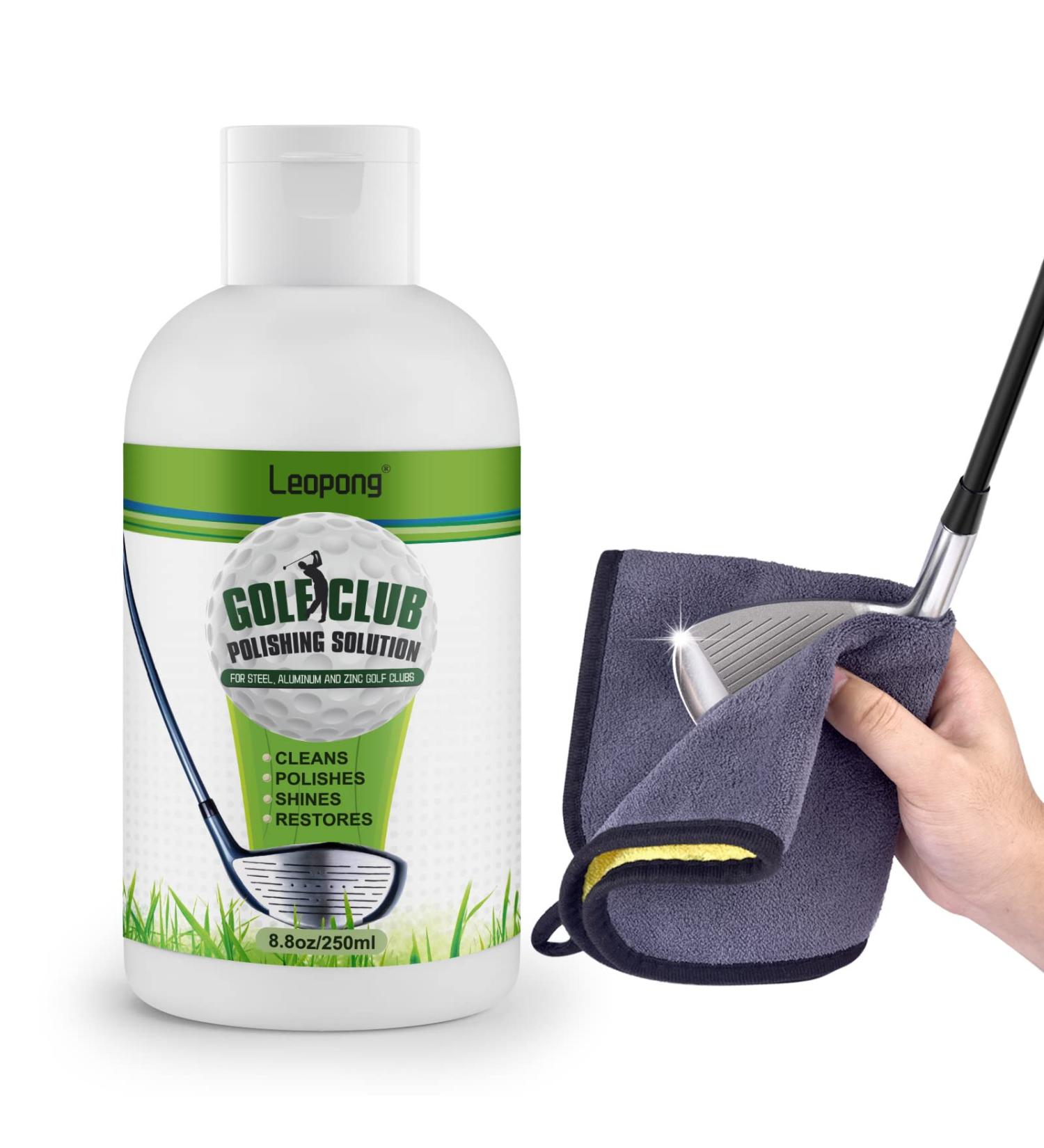 Leopong Iron Polishing Solution - Golf Club Cleaner for Golf Club Polishing | 250ml/8.8 oz | Essential for Every Golfer - Buy Online on GoSupps.com