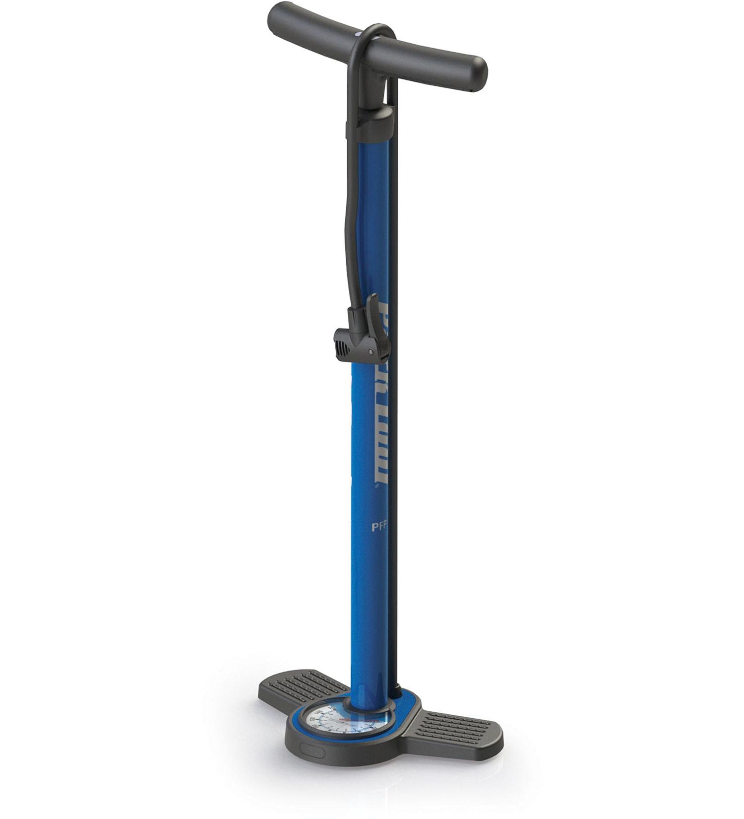 Park Tool PFP-8 Home Mechanic Floor Pump BLUE