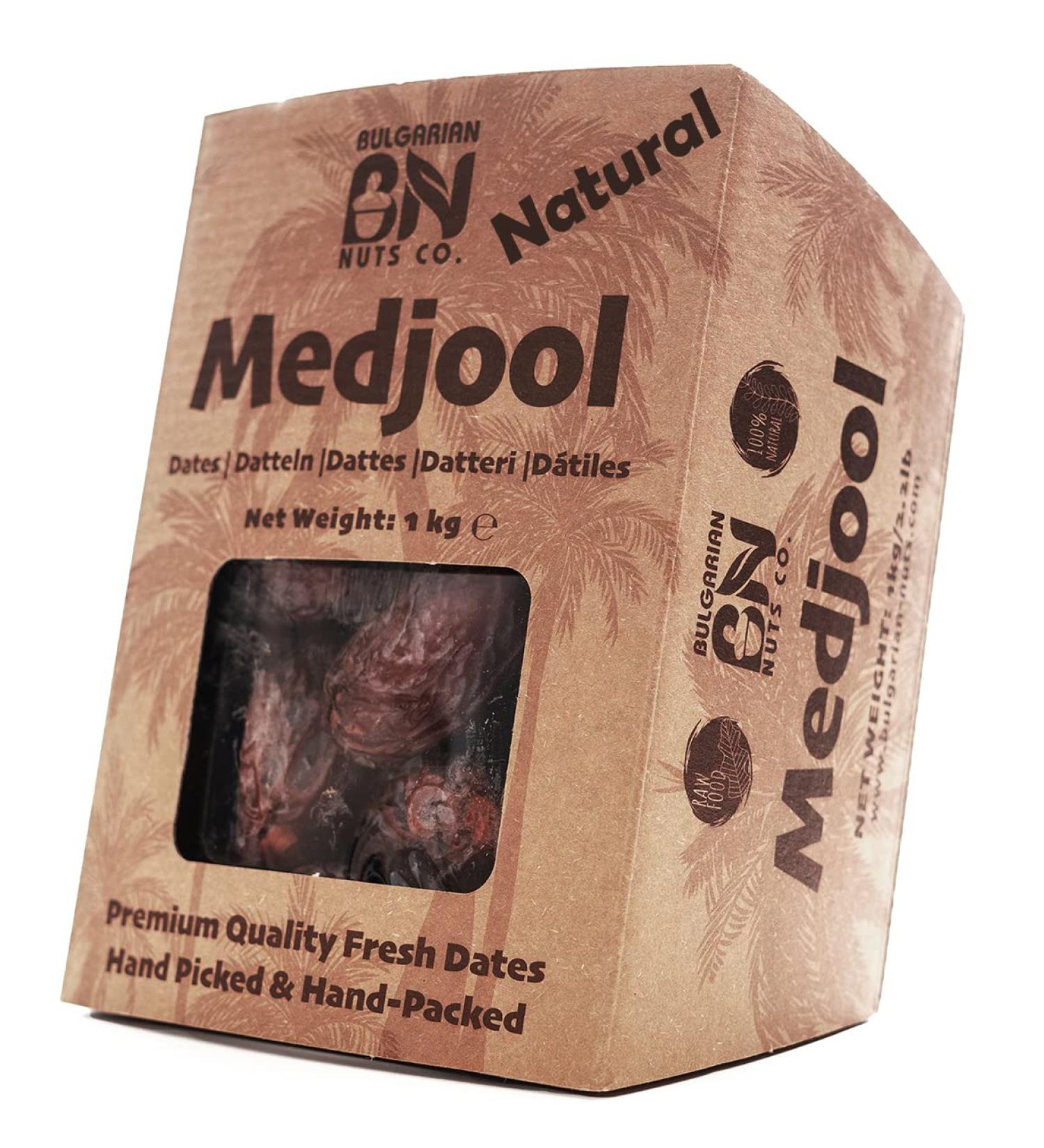 1 kg de Dattes Medjool Fra ches avec Noyaux Gros calibre naturellement sucr es sans sucre ajout 100% pures et naturelles sans additifs ni conservateurs - Buy Online on GoSupps.com
