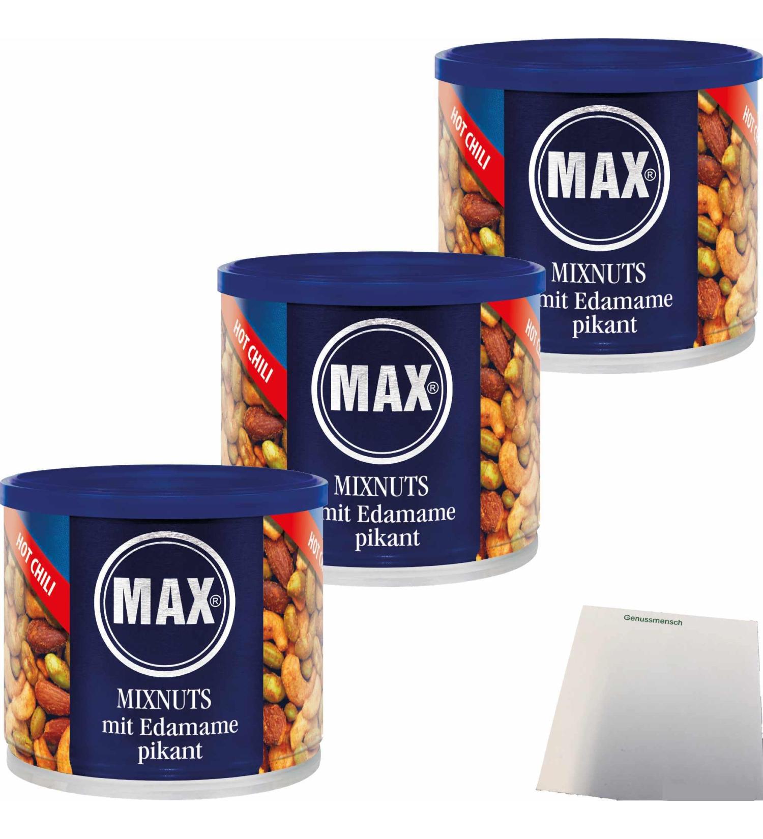 usy Pack of 3 boxes of 250 g with Edamame Pikant Hot Chili + usy block - Buy Online on GoSupps.com