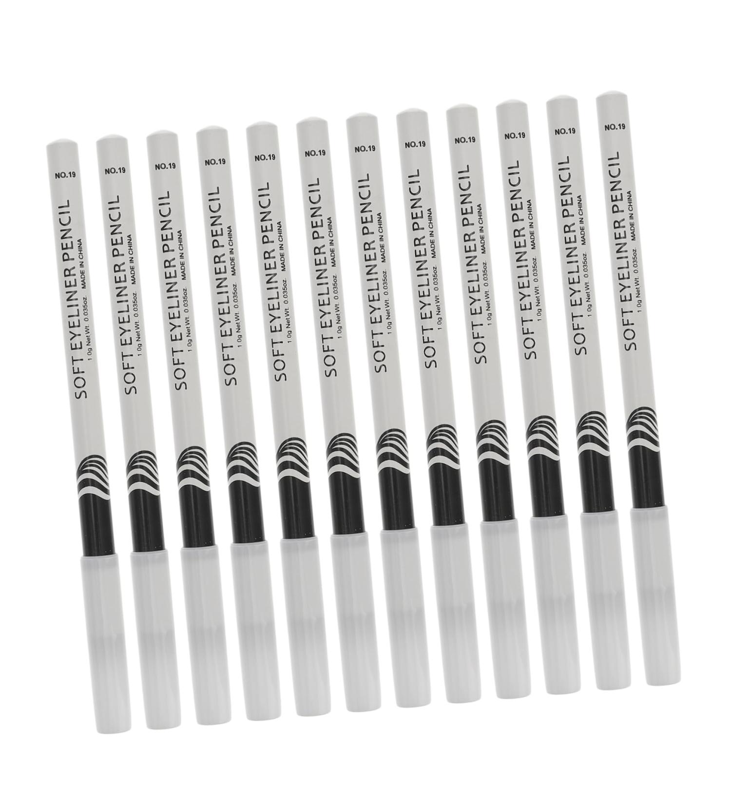 DOITOOL 12pcs Lying Silkworm Eyeliner Makeup Eyeliner Liquid Eyeliner Pencil Waterproof Eyeliner Pencils Set - Buy Online on GoSupps.com