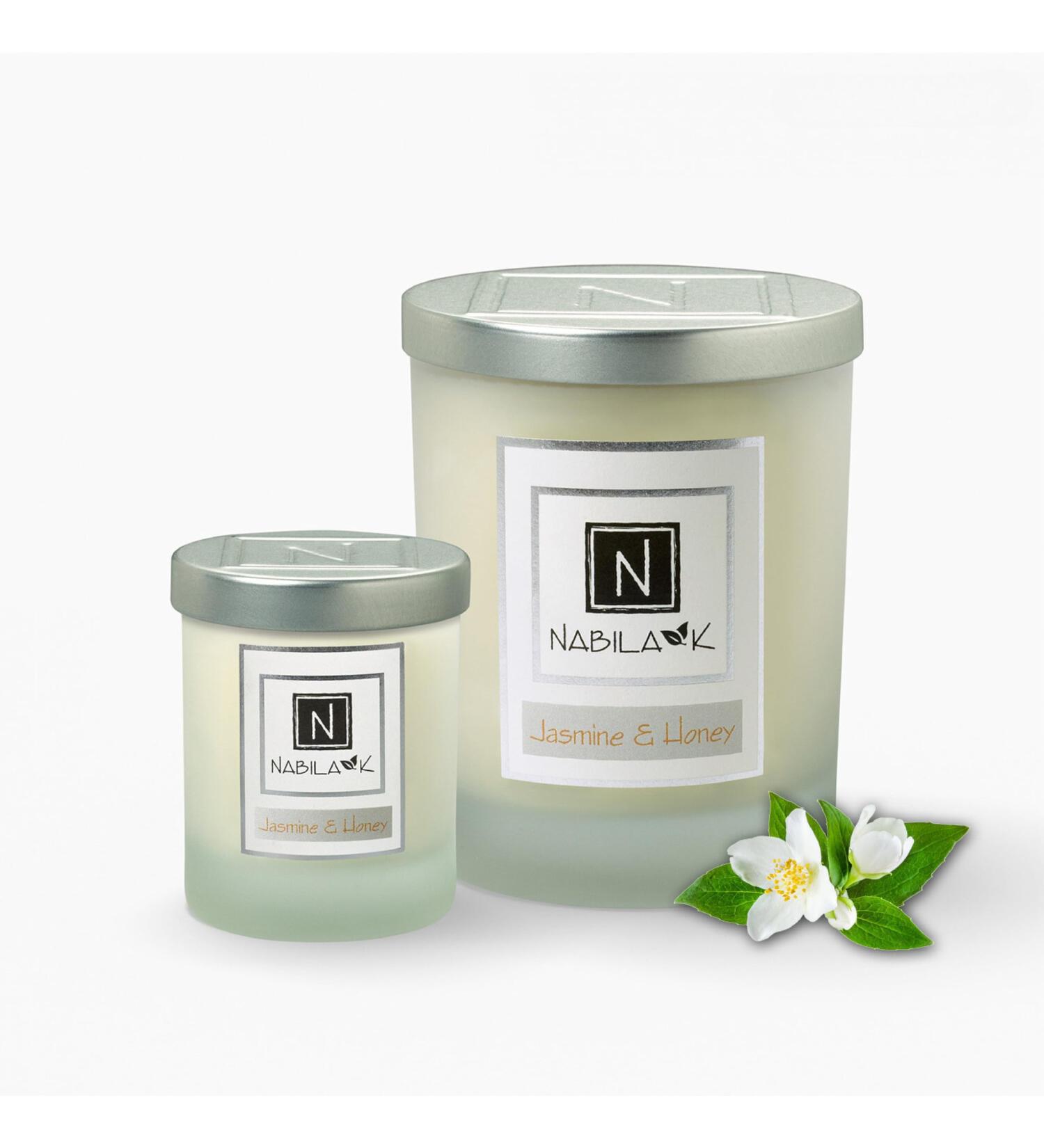 Jasmine & Honey Soy Candle - Hand-Poured Aromatherapy with Essential Oils | 3 oz Made in USA - Perfect Gift - Buy Online on GoSupps.com