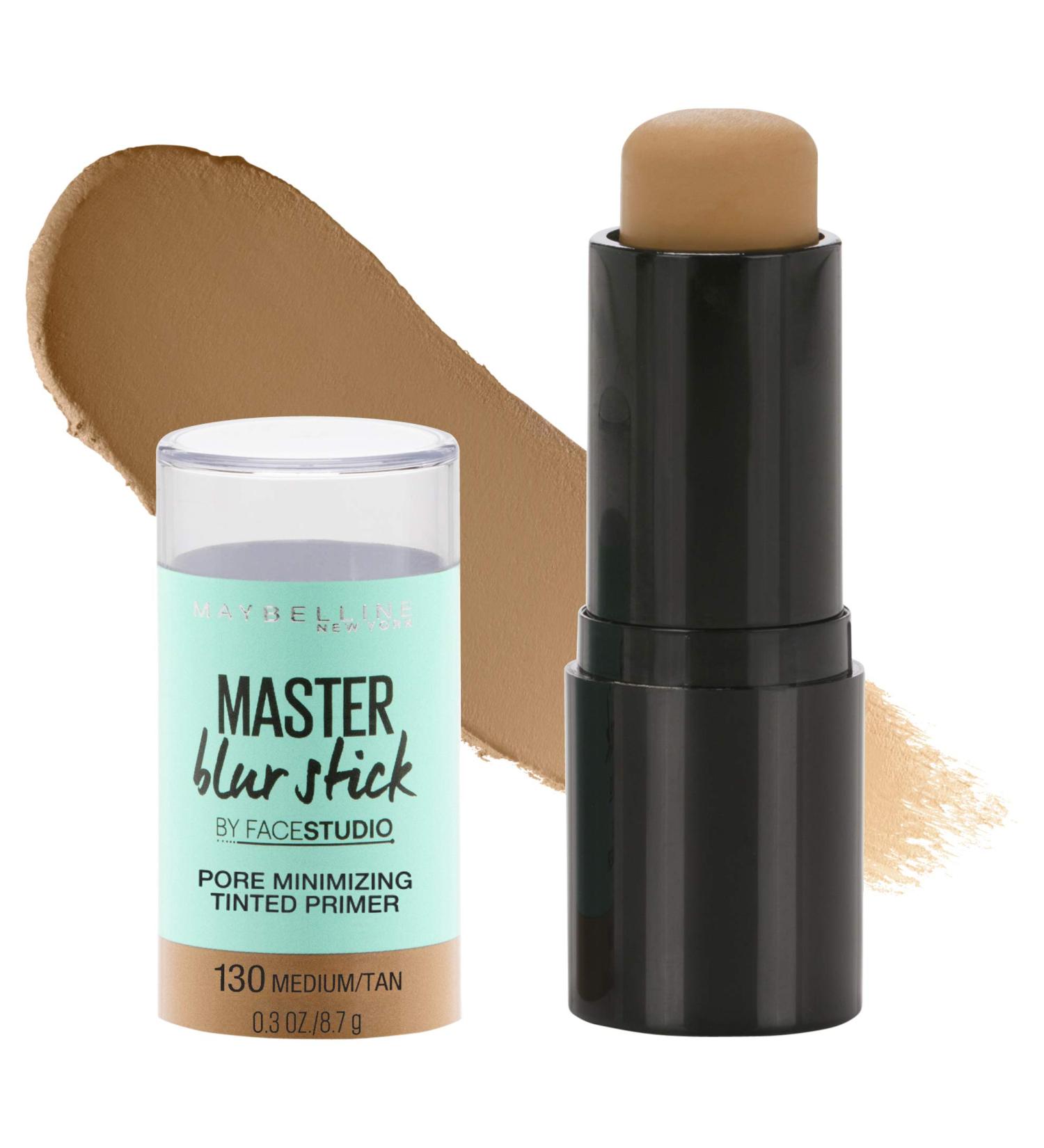 Maybelline Facestudio Master Blur Stick Primer Makeup Medium/Tan 0.3 oz - Pack of 1 - Buy Online on GoSupps.com