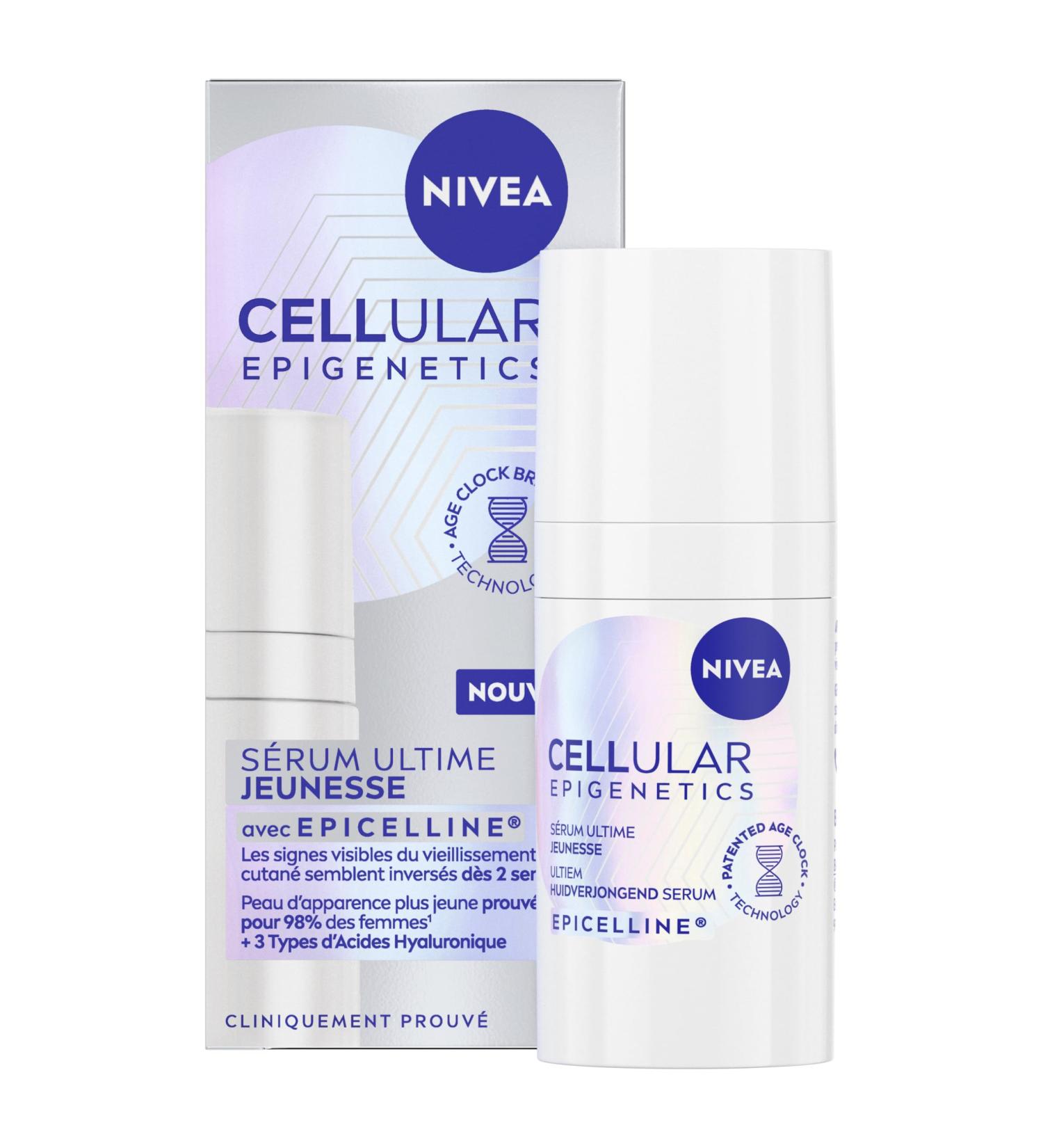 Beiersdorf Nivea Celler Epigenetics Antiaging Serum Met Epiicelline AntiAge Skincare 15ML - Buy Online on GoSupps.com