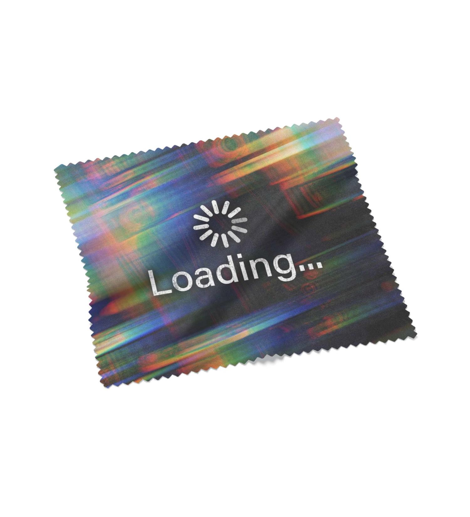 Urban Backwoods Loading Symbol Microfiber Cloth - Glasses Cleaning Cloth