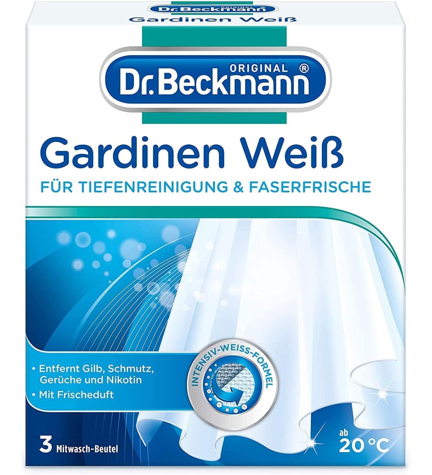 Dr. Beckmann White Curtains | Intensive Formula for Radiant White | 3x40g Pack | International Shipping Available - Buy Online on GoSupps.com