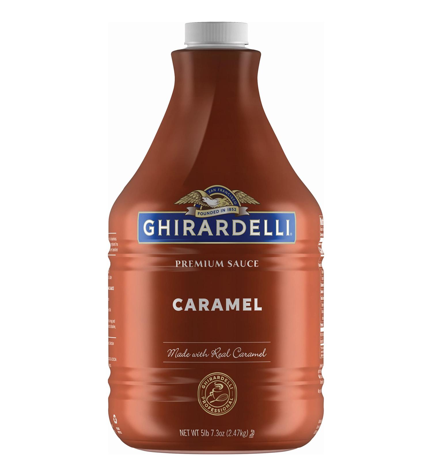 Ghirardelli Chocolate Company Caramel Sauce Pump Bottle 87.3 oz - Pack of 1 - Buy Online on GoSupps.com