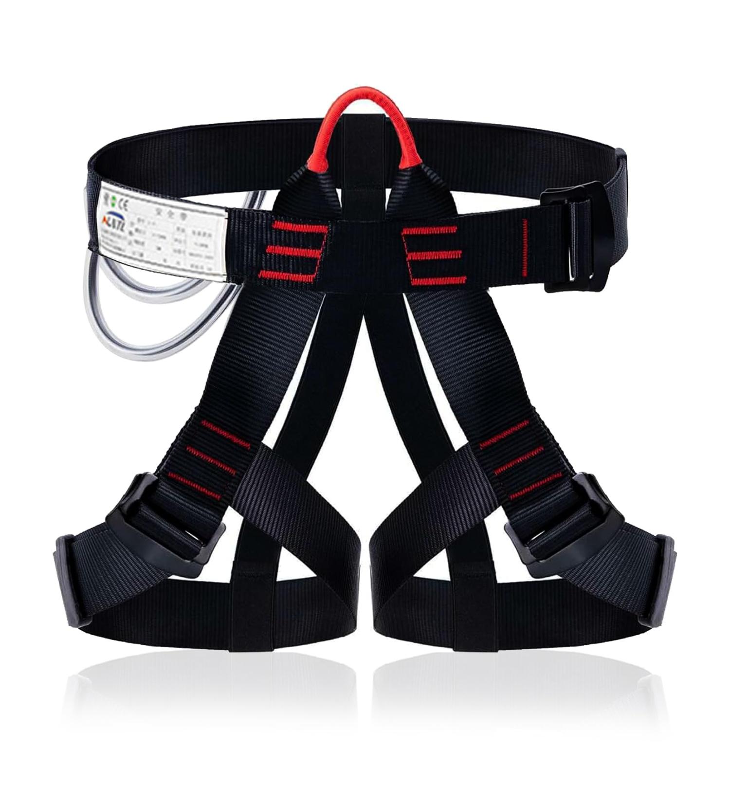 Gothicbride Adjustable Climbing Belt with Tool Rings - Semi-Body Service Belt for Mountaineering & Tree Climbing - Buy Online on GoSupps.com
