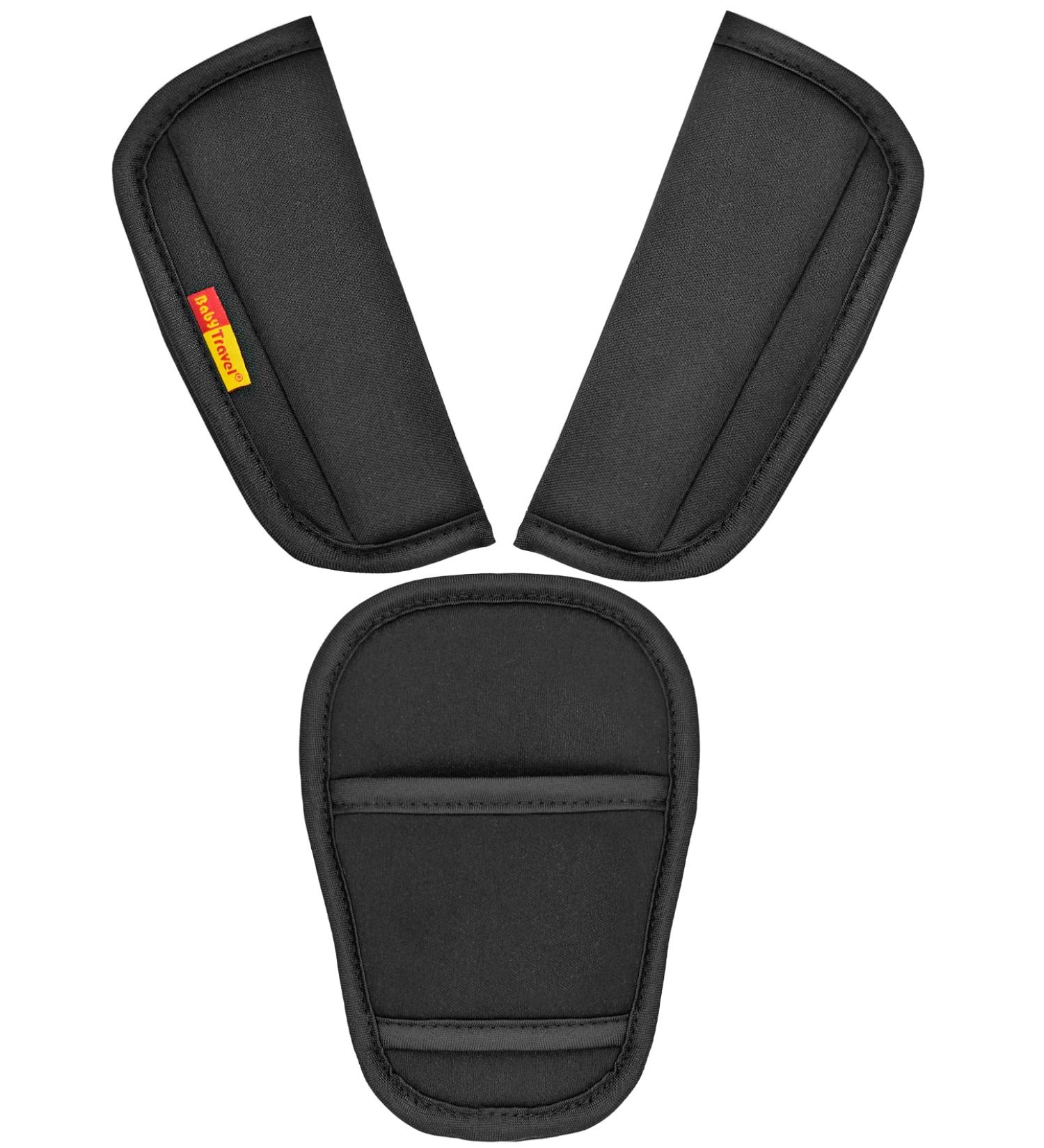 HAOSEA Belts Pads Shoulder Strap and Crotch Cover Universal Baby Stroller Car Seat Strap Covers Soft Seat Belt Cushion fits Most car seat - Buy Online on GoSupps.com