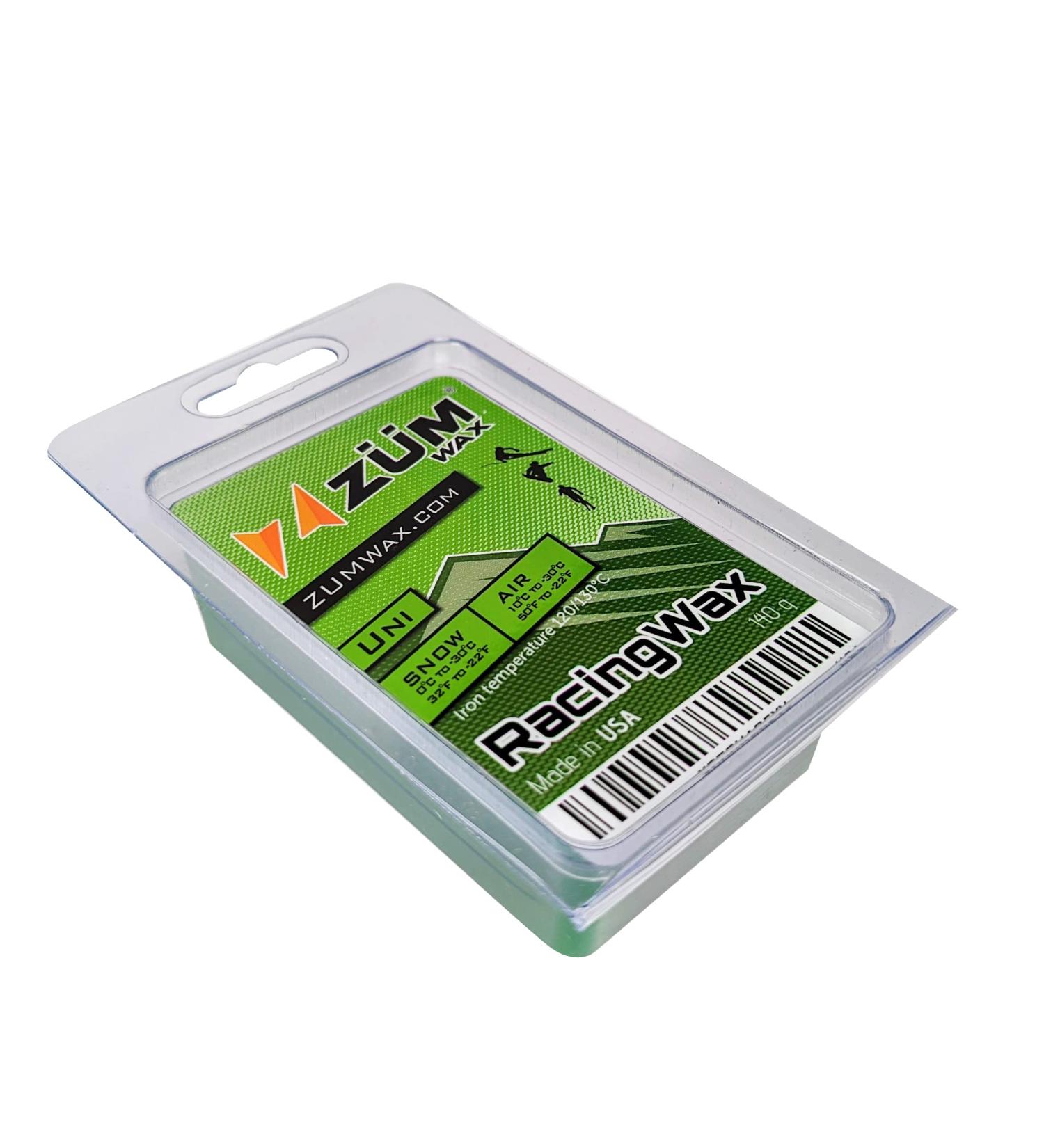 ZUMWax Ski/Snowboard Racing Wax - Universal - 100 Gram - Incredibly Fast in All Temperatures !!!