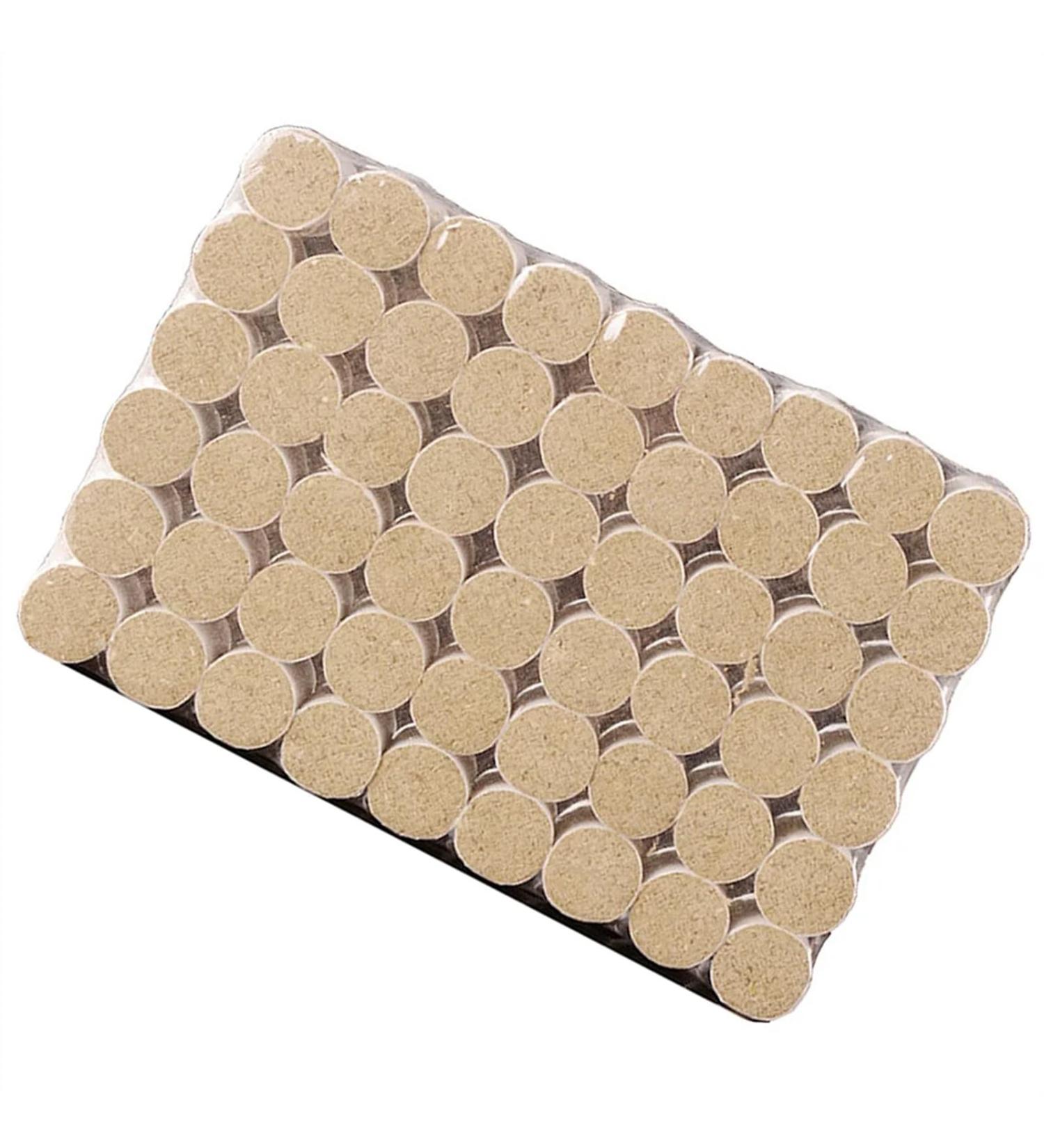 BUNIQ Moxibustion Sticks - Handmade Natural Moxa Bars for Pain Relief | 54 Premium Moxa Rolls 10/1 Light Brown - Buy Online on GoSupps.com