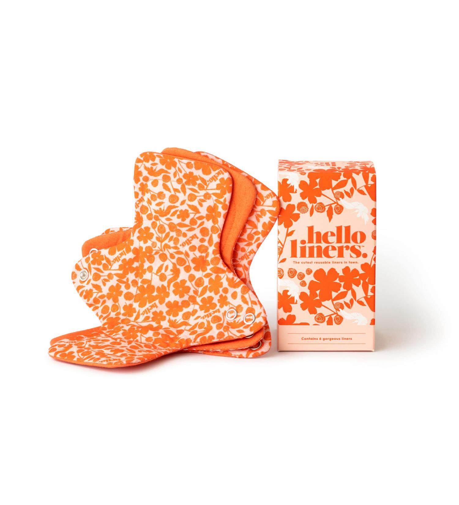 Hello Cup Reusable Menstrual Liners - Organic Eco-Friendly Absorbent (6 ct) - Buy Online on GoSupps.com