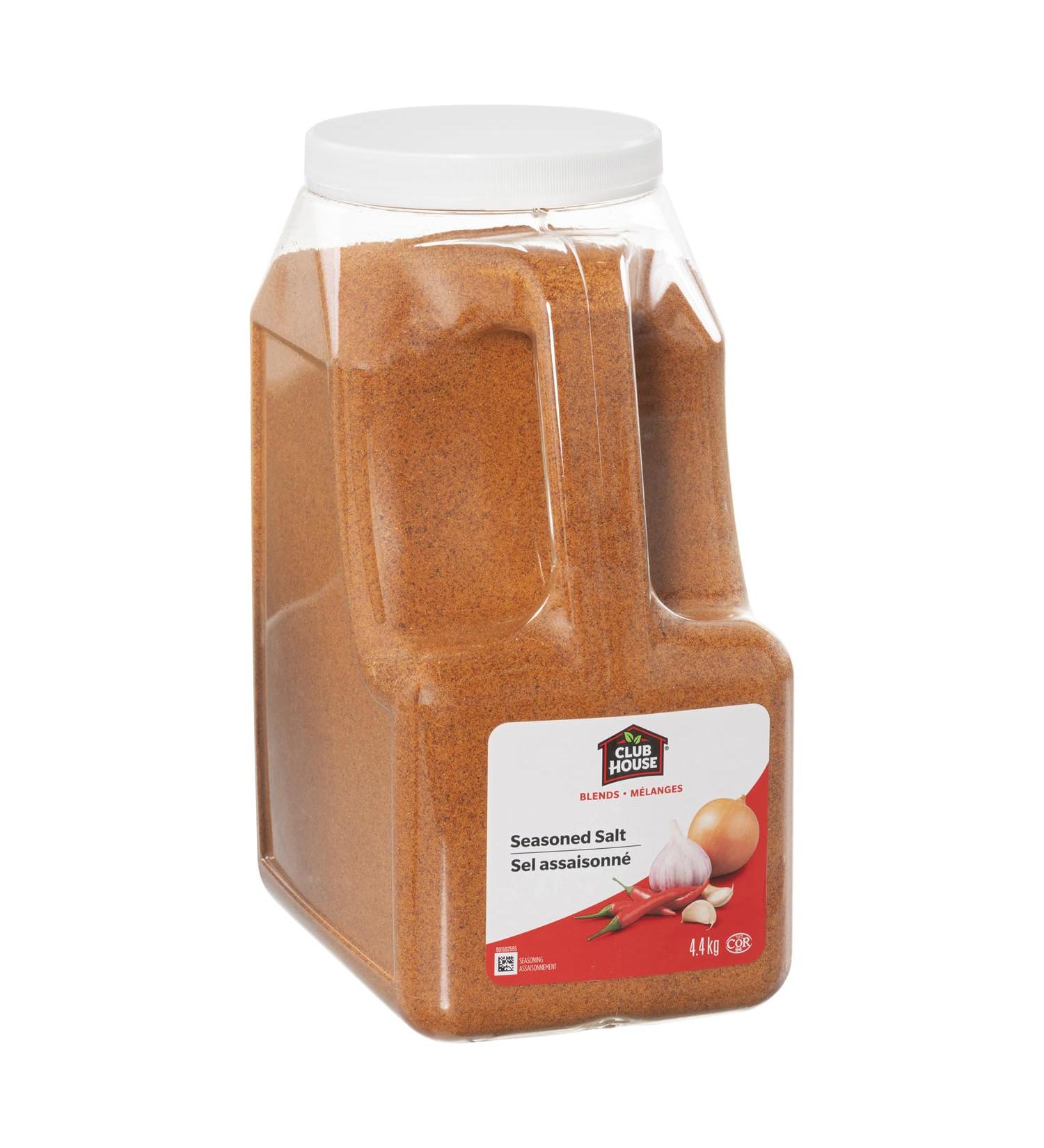 Club House Quality Natural Herbs & Spices SEASONED SALT Club House. 4.4kg (pack of 1) - Buy Online on GoSupps.com
