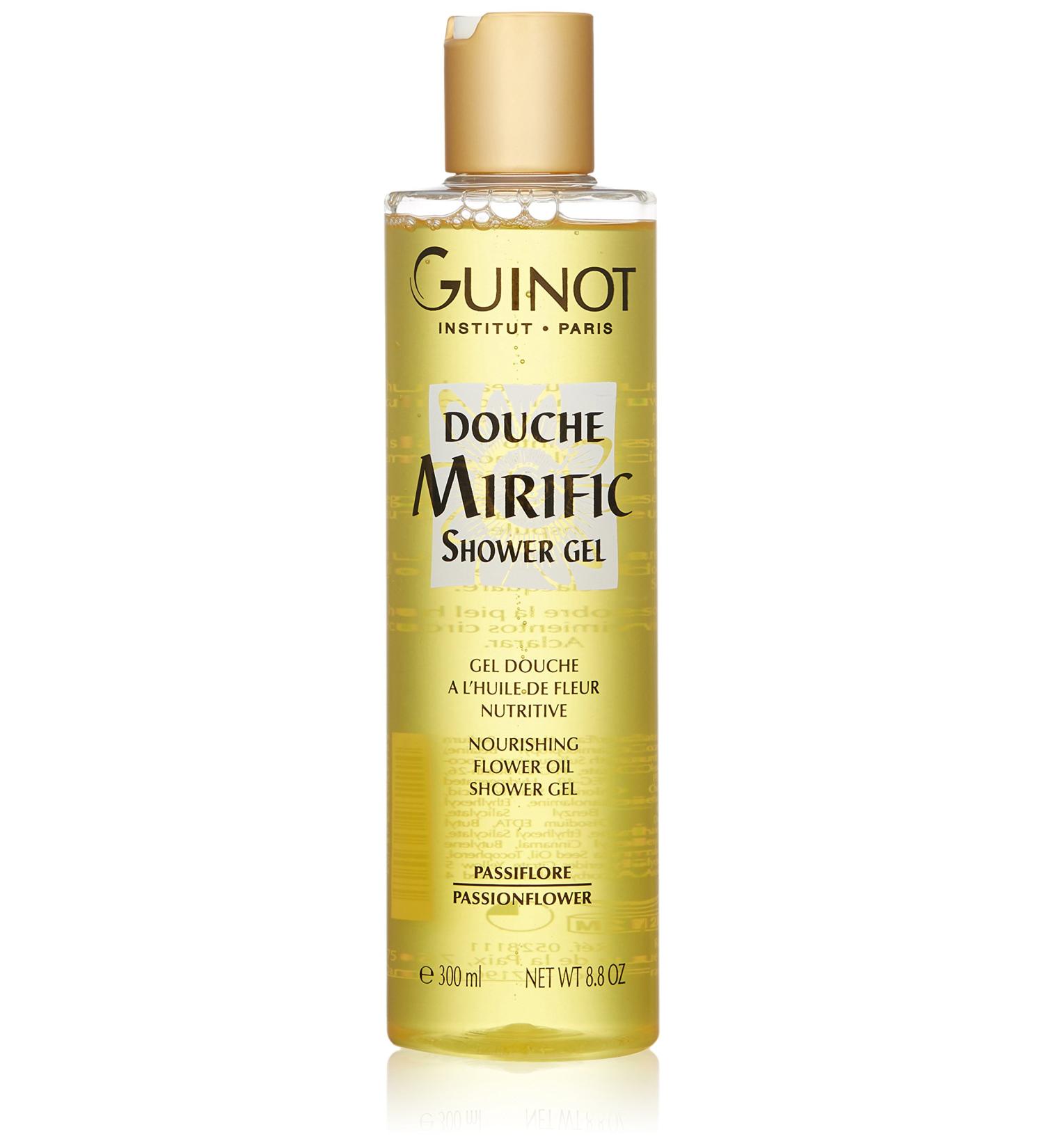 Guinot Mirific Shower Gel 8.8 oz - Luxurious Hydrating Body Wash for Radiant Skin | Buy Internationally - Buy Online on GoSupps.com