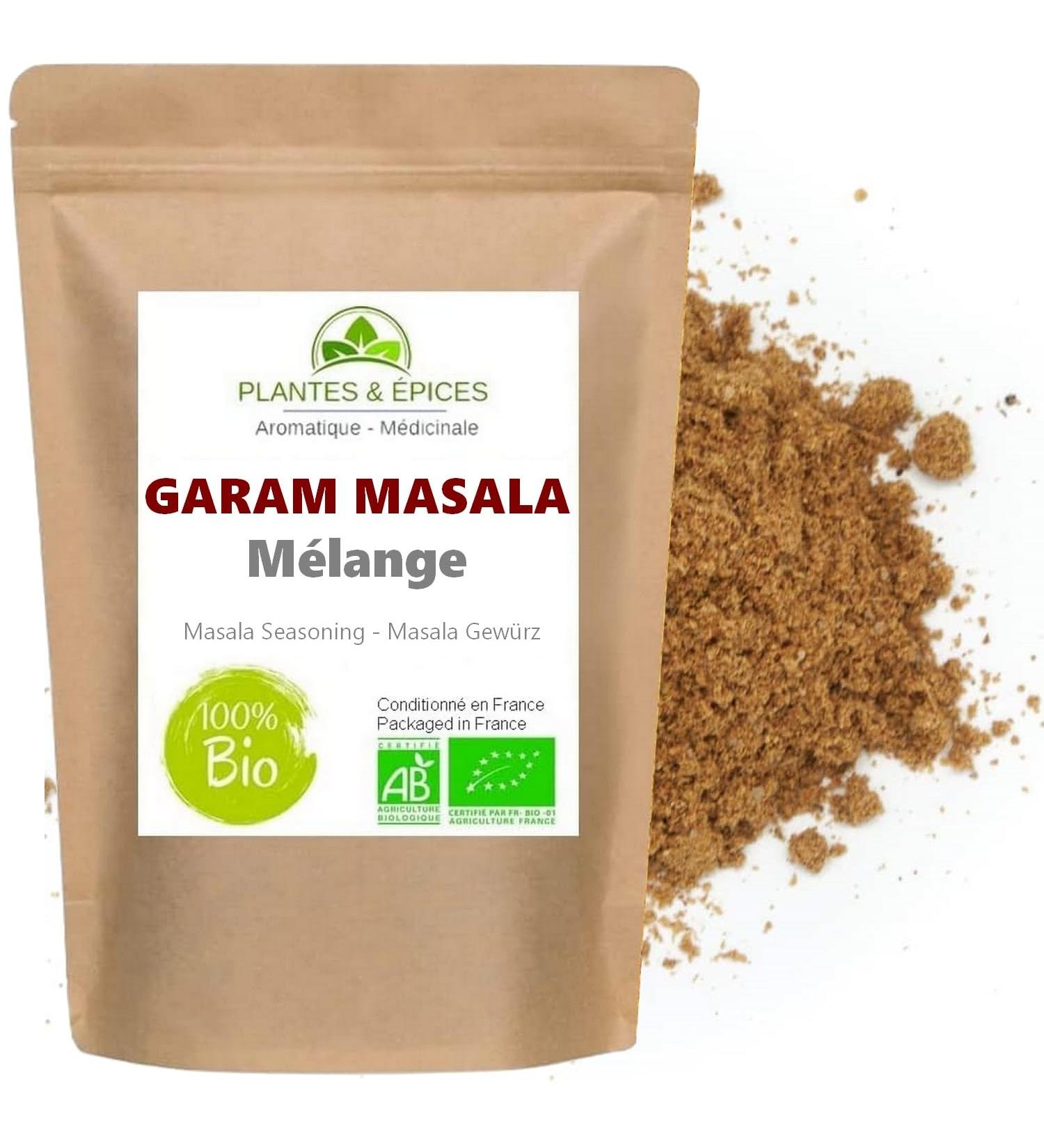  P&E Plants & Spices - Organic Garam Masala Blend Indian Reunion Island and Mauritian spice 100% natural (50g) - Buy Online on GoSupps.com