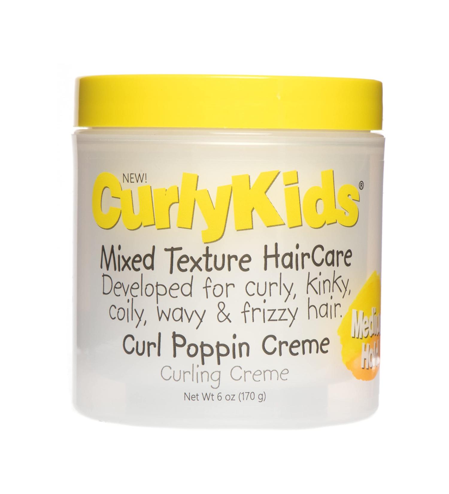 CurlyKids Curly Poppin Curling Creme  6 Oz  6 Ounce