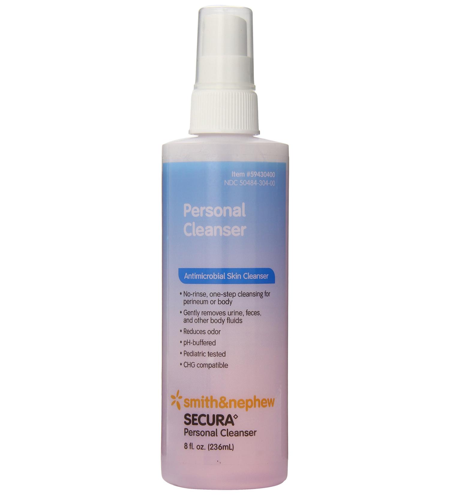 Secura Personal Cleanser 8 oz - Gentle and Effective Personal Hygiene Solution - Buy Online on GoSupps.com