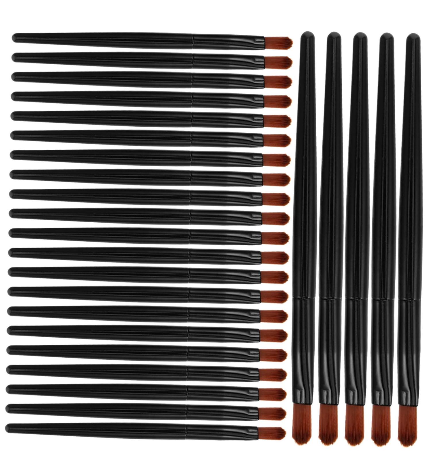 500 Pcs Lip Brush Set - Lipstick & Lip Gloss Applicator Tools | Black Makeup Brushes - Perfect for Professionals & DIY - Buy Online on GoSupps.com