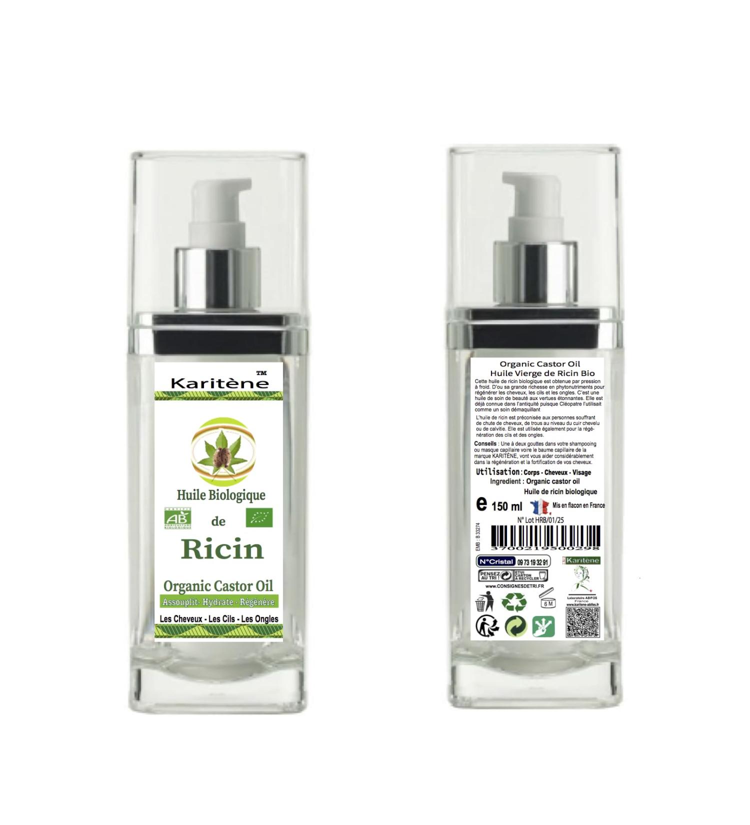 Organic Castor Oil, Softening, Moisturizing, Fortifying