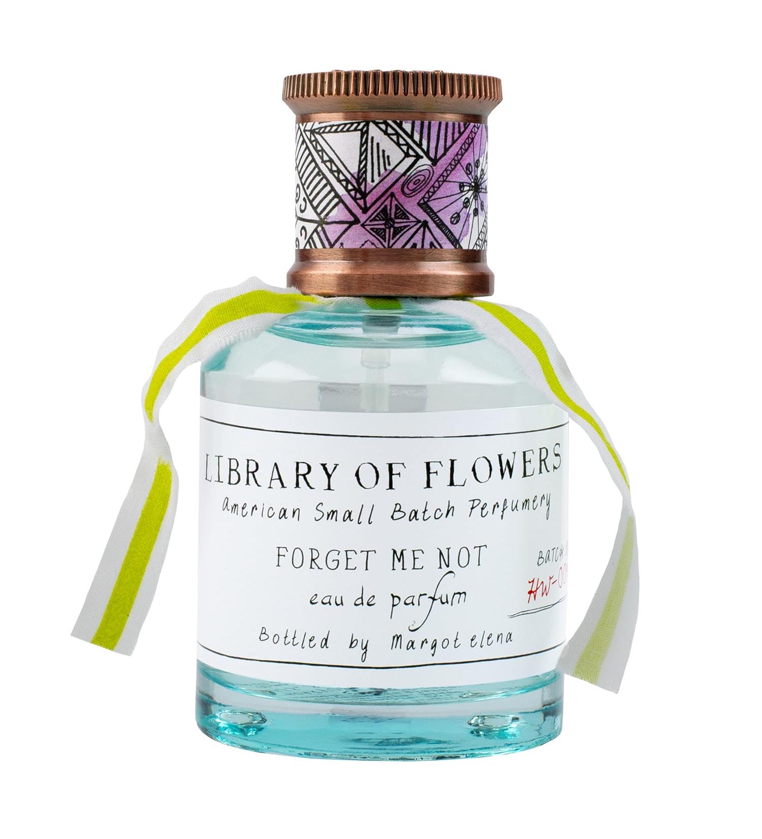 Library of Flowers Forget Me Not Eau de Parfum 1.69 Fl. Oz. Osmanthus Rice Powder & White Orchid Women s Perfume Eau de Parfum Spray for Women Perfume for Women - Buy Online on GoSupps.com