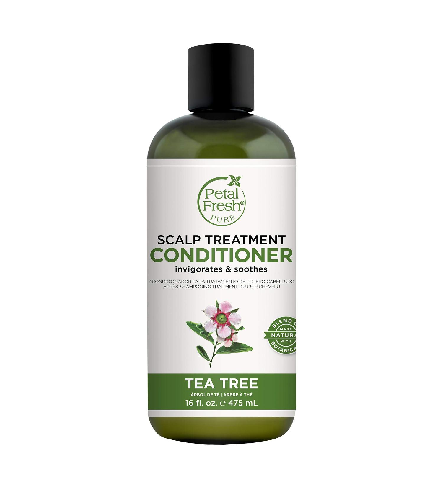 Petal Fresh Pure Scalp Treatment Tea Tree Conditioner - Nourishes & Soothes Itchy Scalp Vegan & Cruelty-Free 16 Fl. oz | Buy Internationally - Buy Online on GoSupps.com