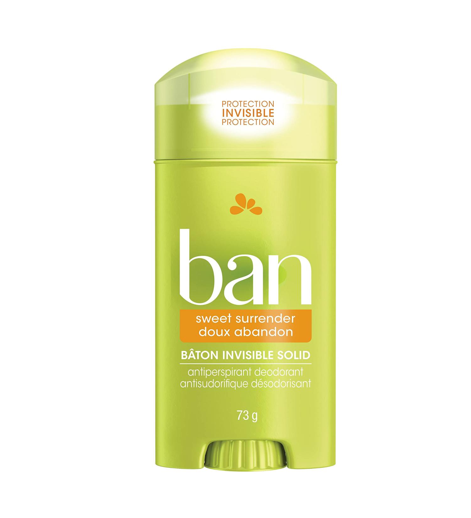Ban Sweet Surrender 24-Hour Invisible Solid Antiperspirant Deodorant 73 G - Buy Online on GoSupps.com