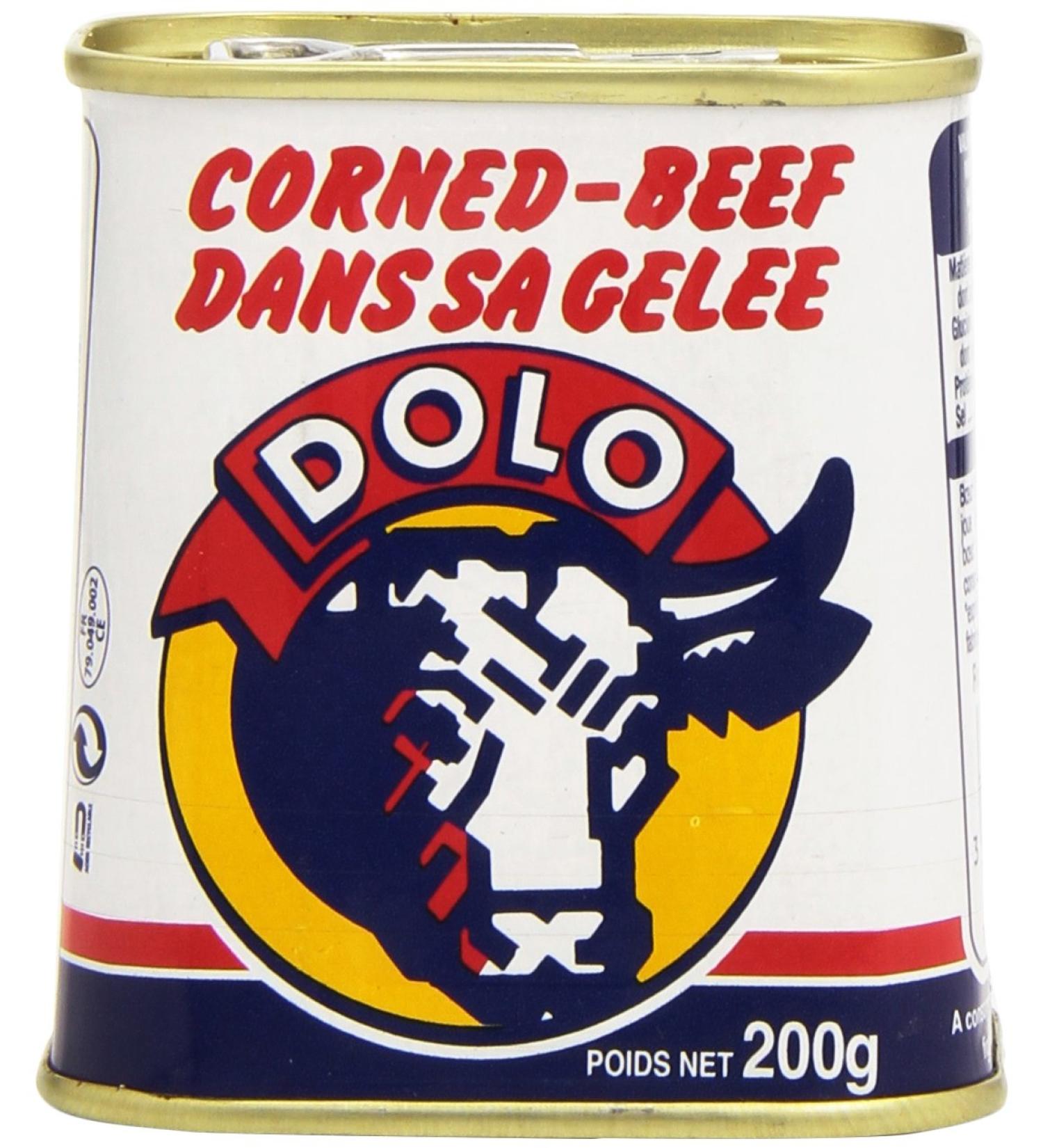 Dolo Corned Beef in Her Jelly 200 g - Pack of 6 - Buy Online on GoSupps.com