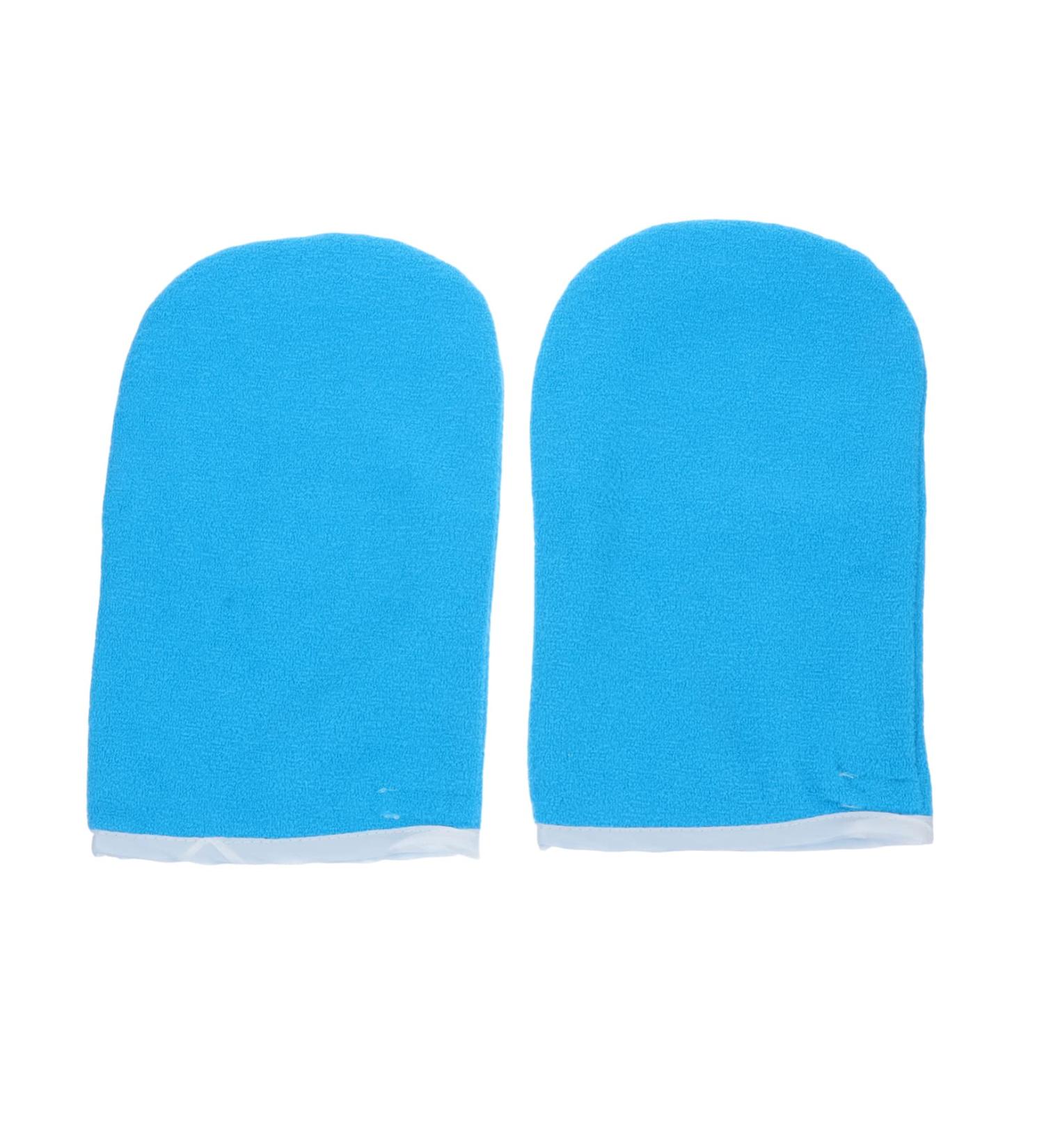 minkissy 1 Pair Care Washable Wax Mitts Nourishing Hand Gloves Care Wax Gloves Hand Moisturizing Gloves Wax Hand Care Gloves Wax Nursing Gloves Hot Paraffin Mitten Flannel - Buy Online on GoSupps.com