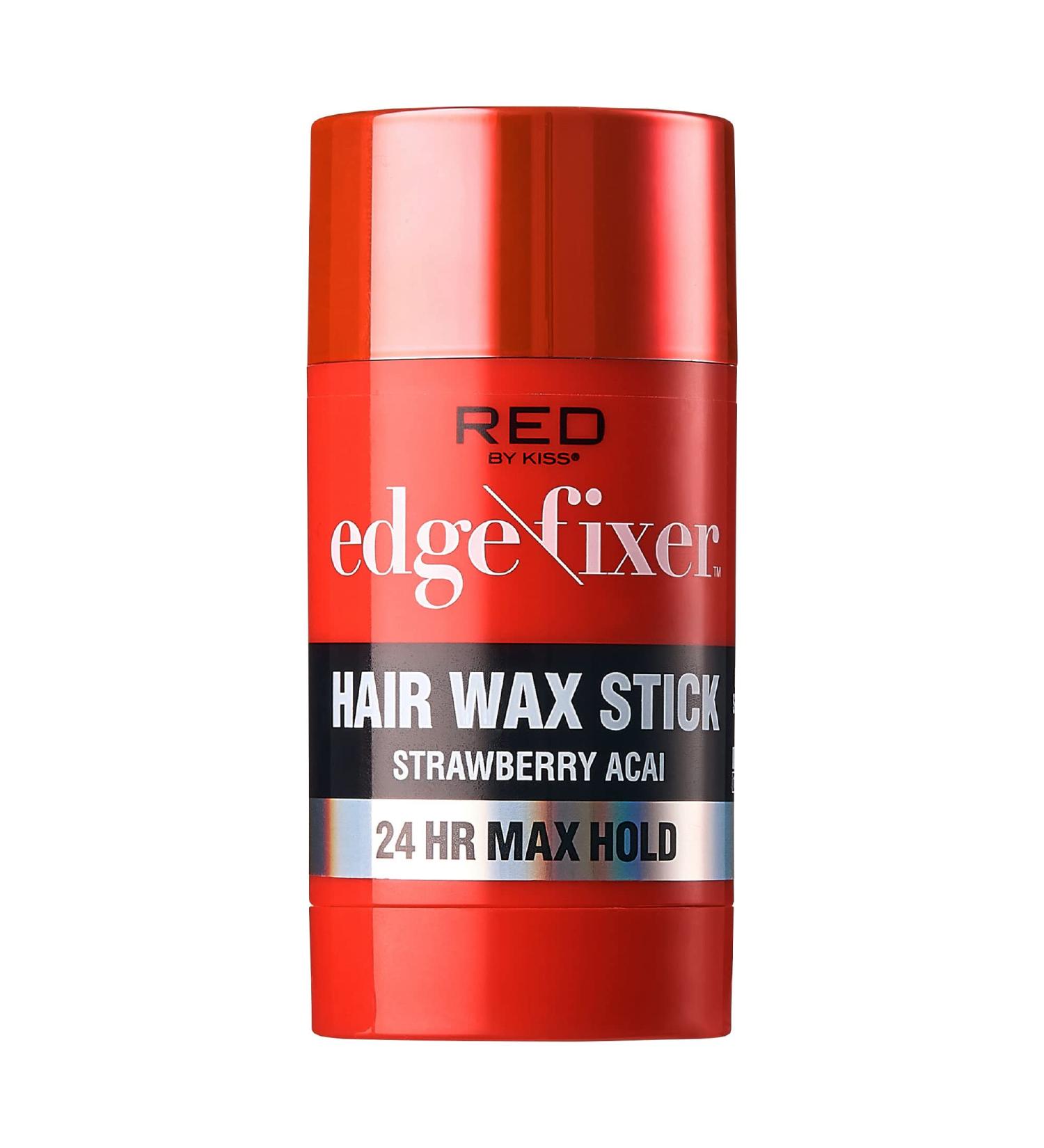 Red by Kiss 24HR Max Hold Hair Wax Stick - Strawberry Acai Edge Control Pomade - Buy Online on GoSupps.com