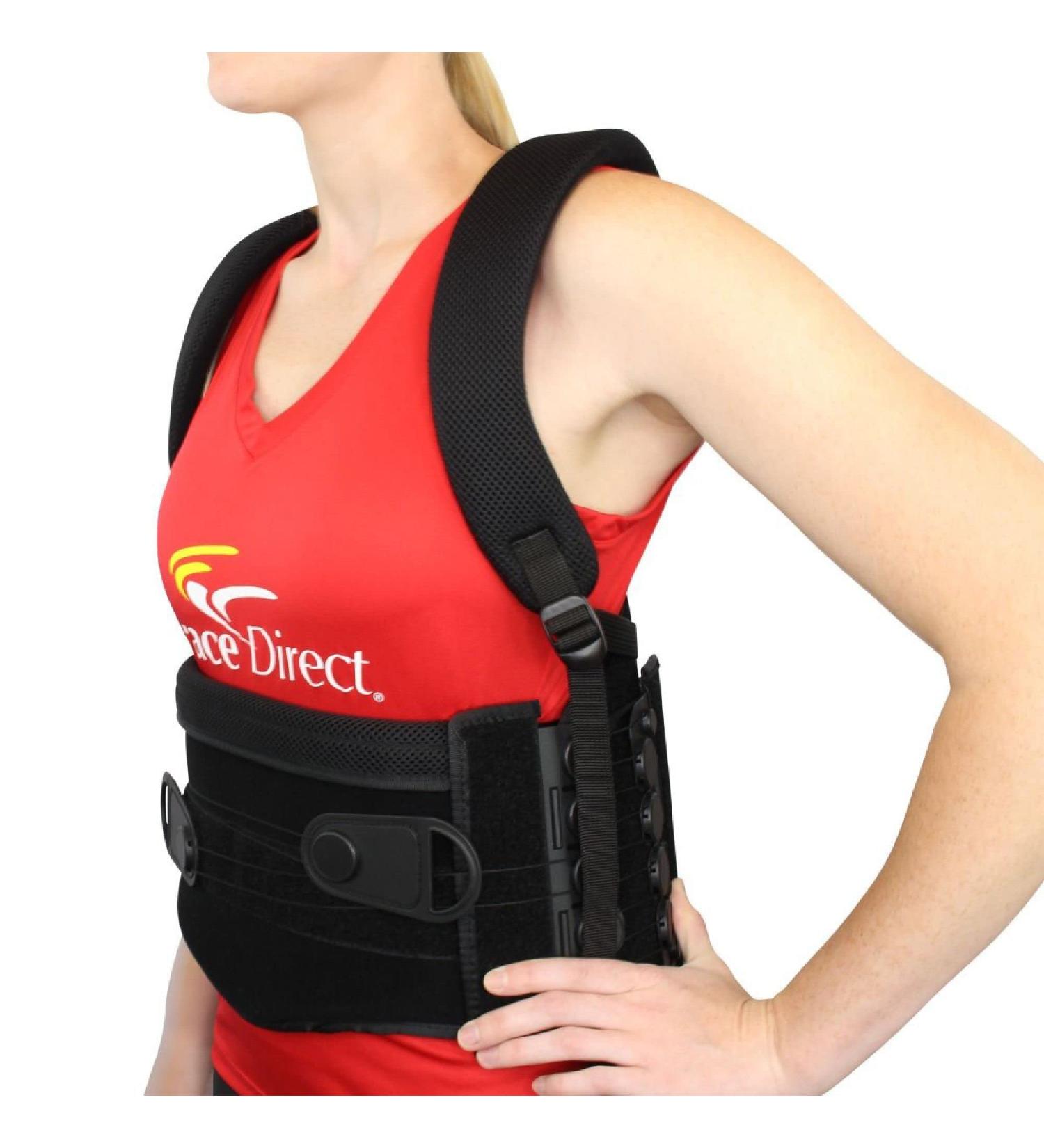 Posture Correcting TLSO Back Brace for Kyphosis Scoliosis & Hunchback - Adjustable Support for Men & Women - L0456 L0457 L-XL - Buy Online on GoSupps.com