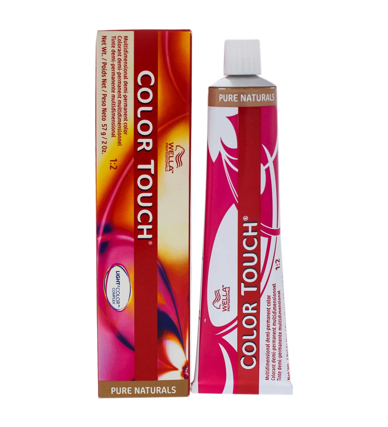 Wella Color Touch 4/77 Medium Brown Intense Brown 2 oz