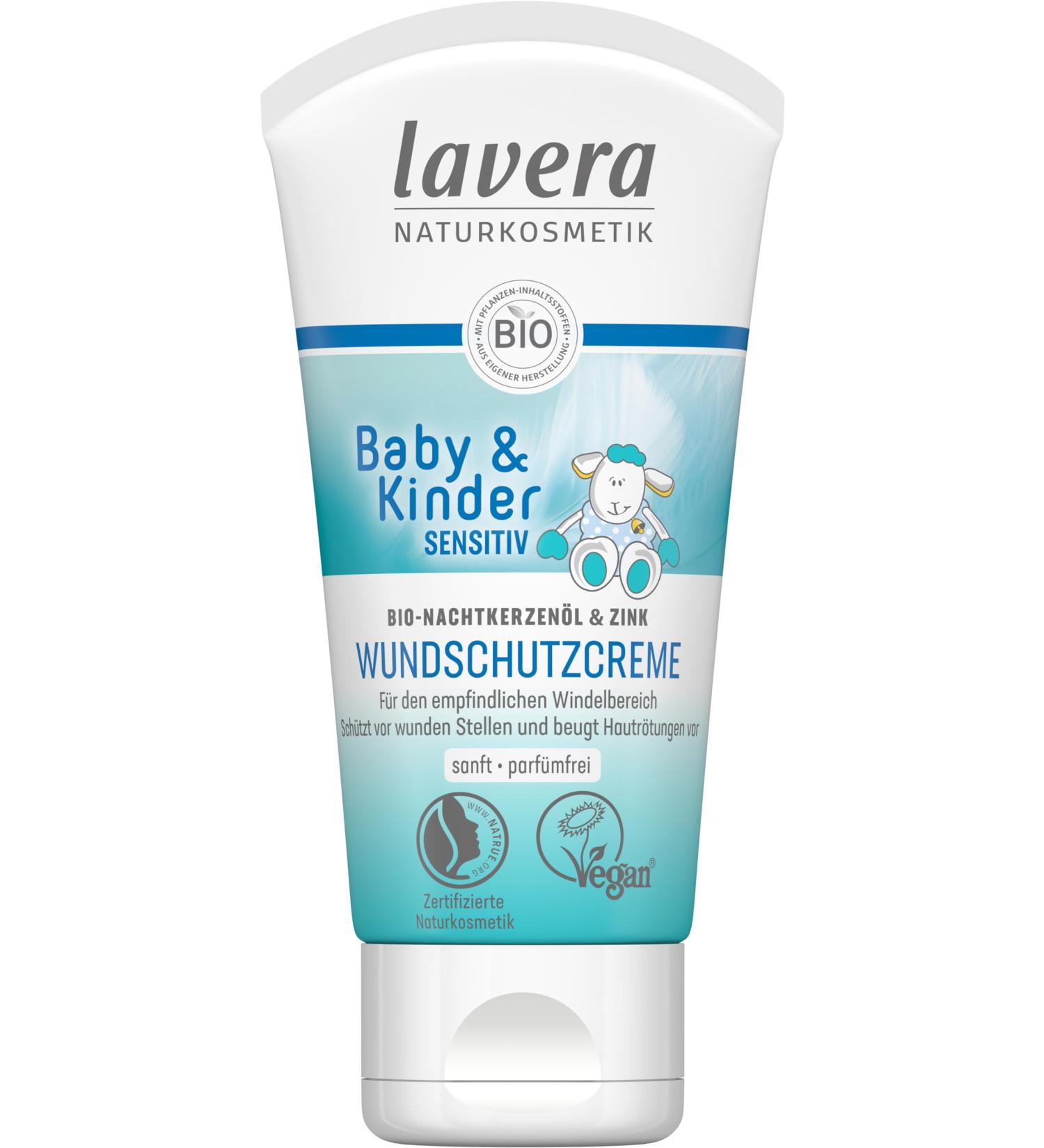 Lavera Baby & Children Diaper Cream - Pack of 4 (4x50ml) | Gentle Skin Care for Babies | Fast International Shipping - Buy Online on GoSupps.com