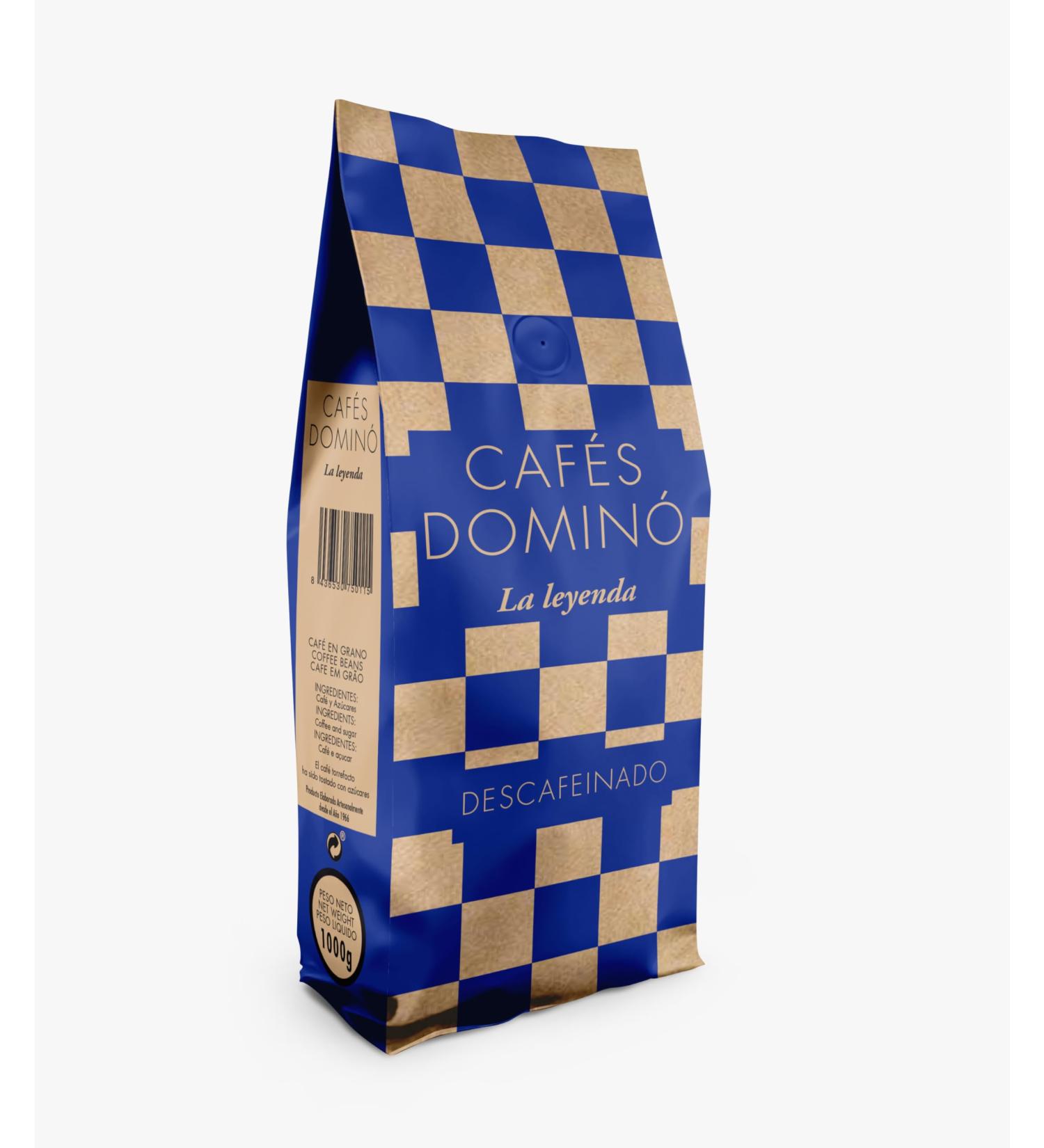 Coffee beans 1 Kg. Decaffeinated coffee beans. Decaffeinated natural roasted coffee beans. Coffee beans "The legend". Origin Brazil. 100% Arabica coffee from the best harvests in South America. - Buy Online on GoSupps.com