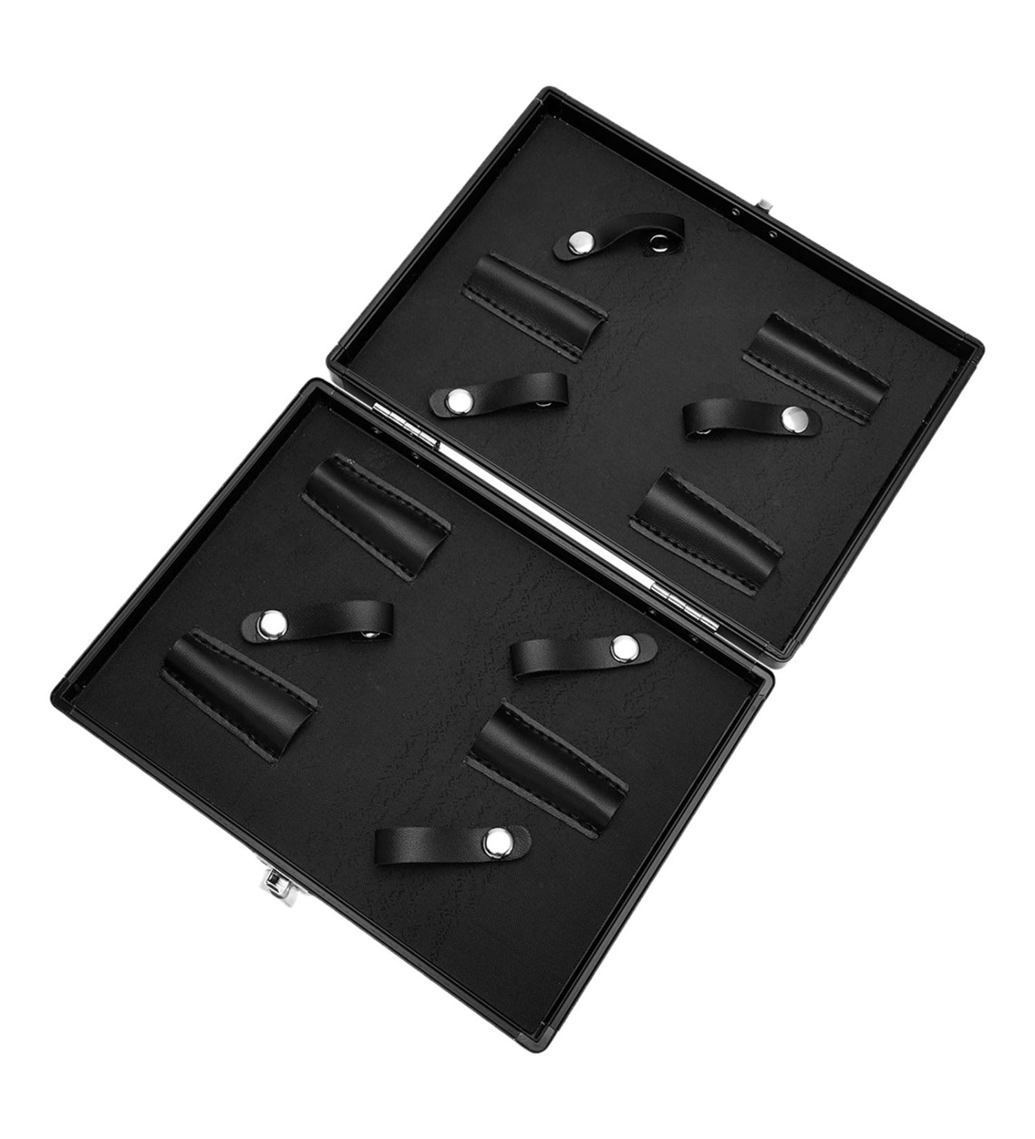 Bo te de rangement en cuir synth tique pour ciseaux et cheveux - Fournitures de salon - Bo te de rangement en cuir synth tique - Buy Online on GoSupps.com