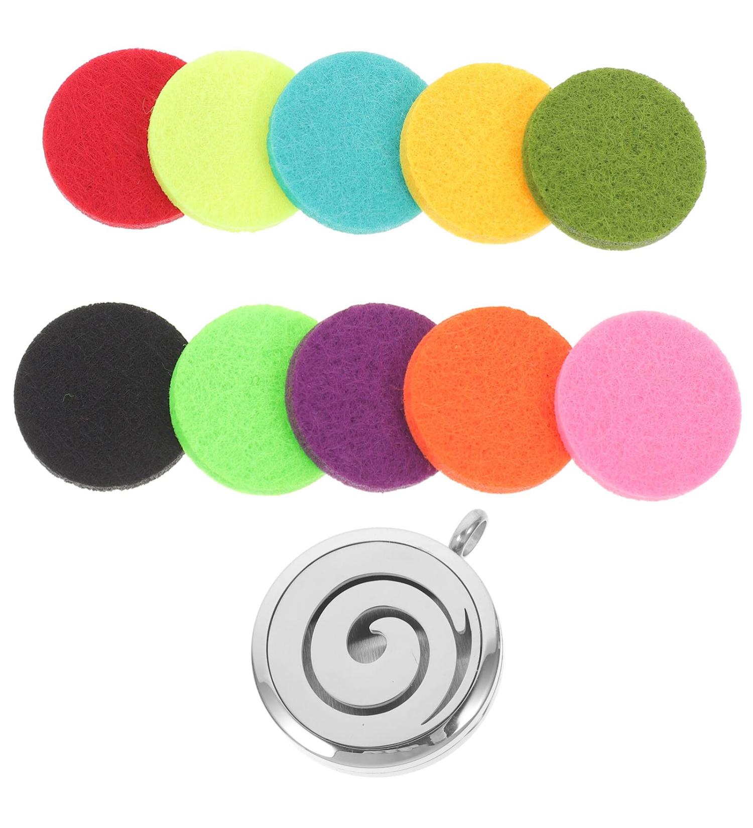 Healeved Diffuser Necklace Charms - Aromatherapy Pendant Jewelry for Women | Hollow Oil Diffuser Necklace for Relaxation & Wellness - Buy Online on GoSupps.com