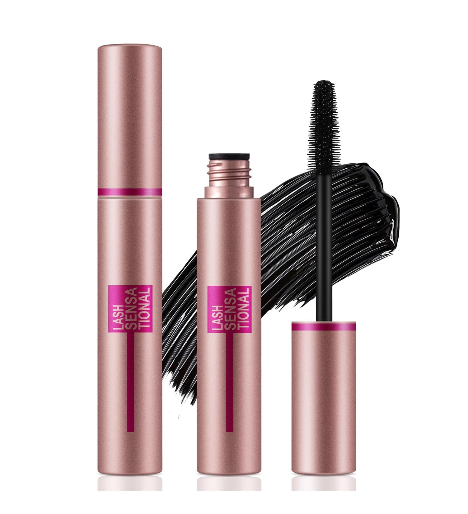 Boobeen 2 mascaras waterproof volume et allongement effet recourb tubing noir longue tenue r sistant aux traces 5 g (Lot de 2) 01# - Buy Online on GoSupps.com