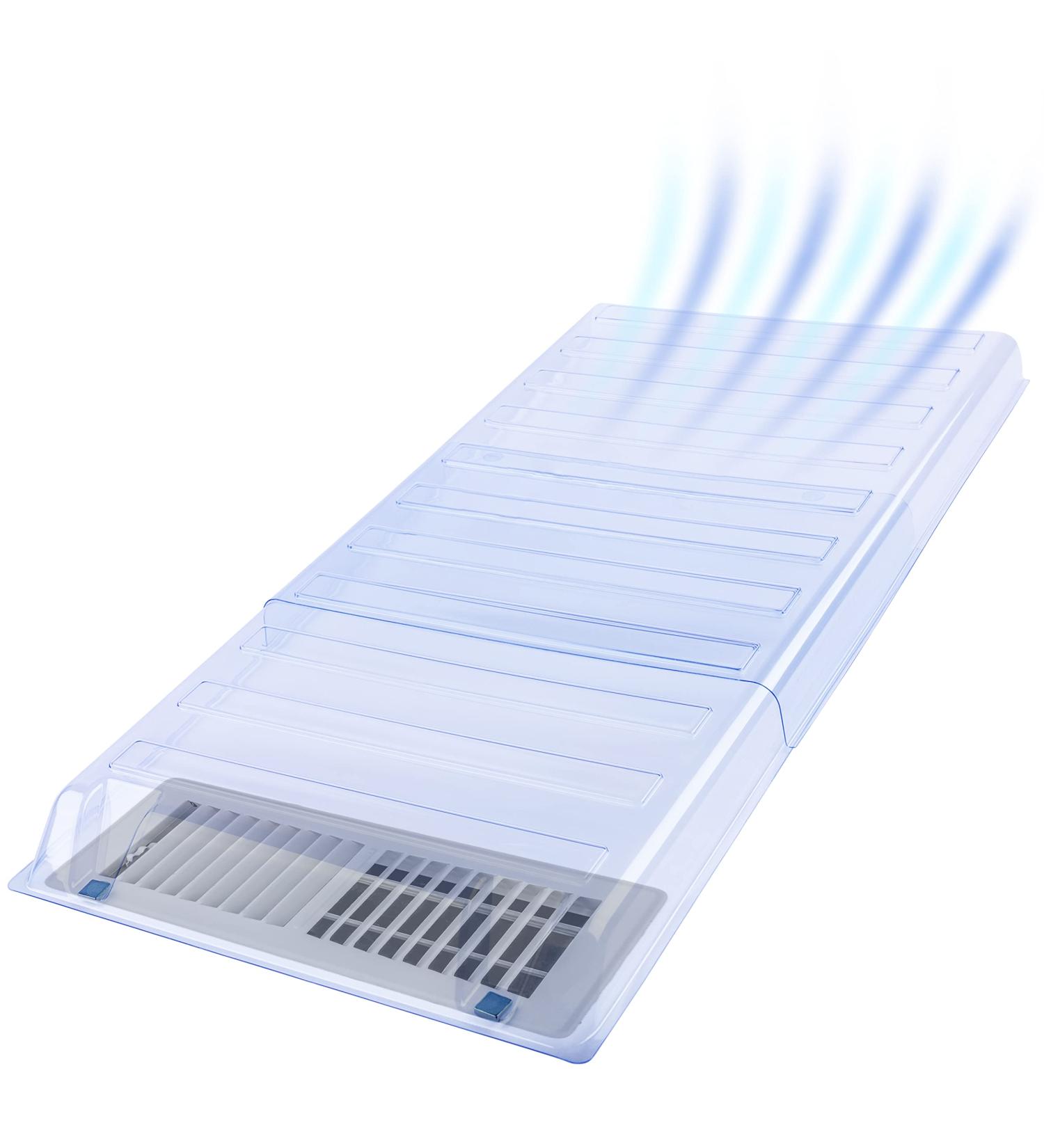 Eureka Air Under Furniture Magnetic Vent Extender - 1.5mm Thick, Fits 10 & 12 Floor Registers, Extends up to 33 - Heavy Duty 1 Pack - Buy Online on GoSupps.com