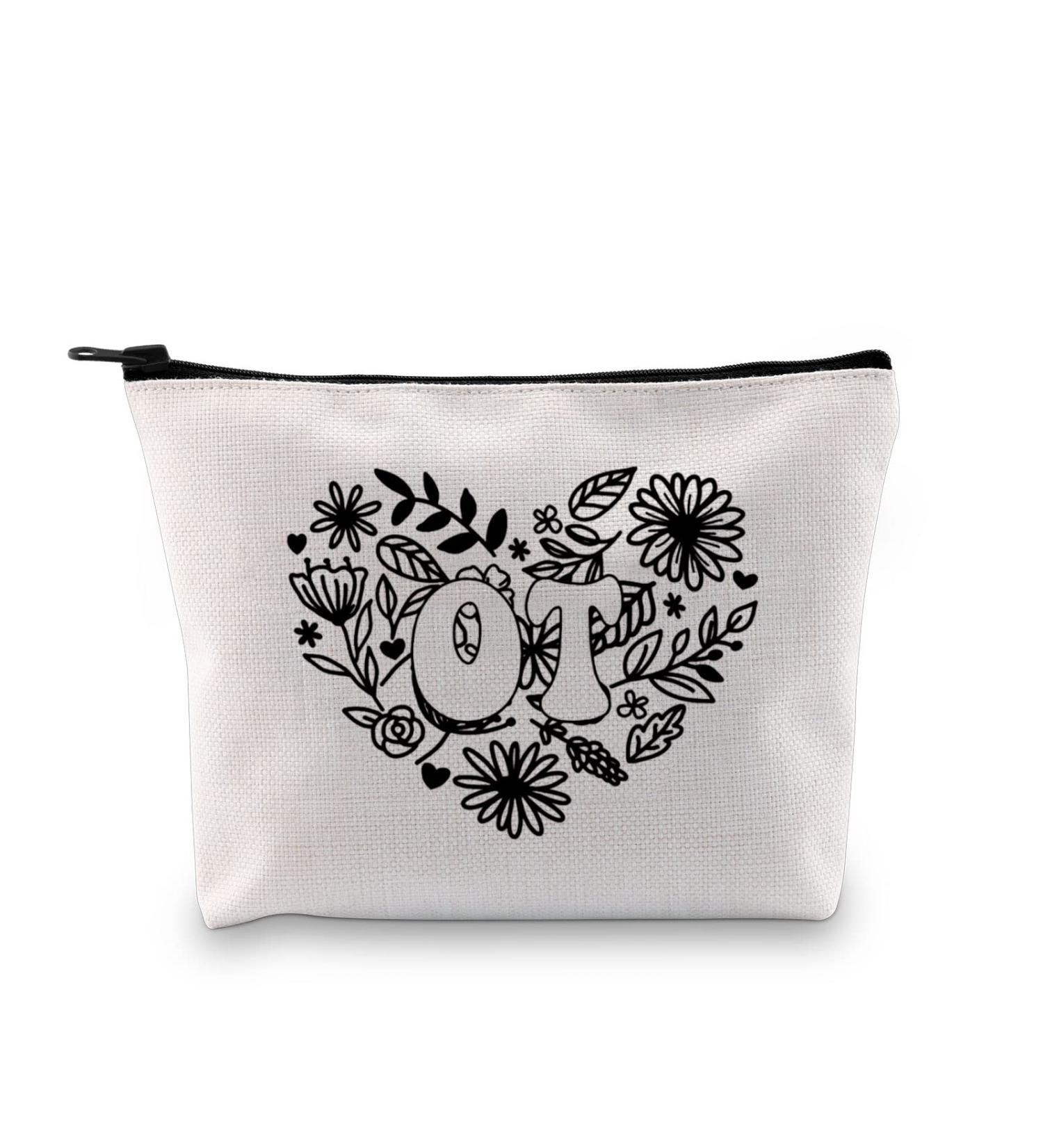 OT Makeup Bag | Stylish Occupational Therapy Gift for Therapists | Cosmetic Bag for OTs - Buy Online on GoSupps.com
